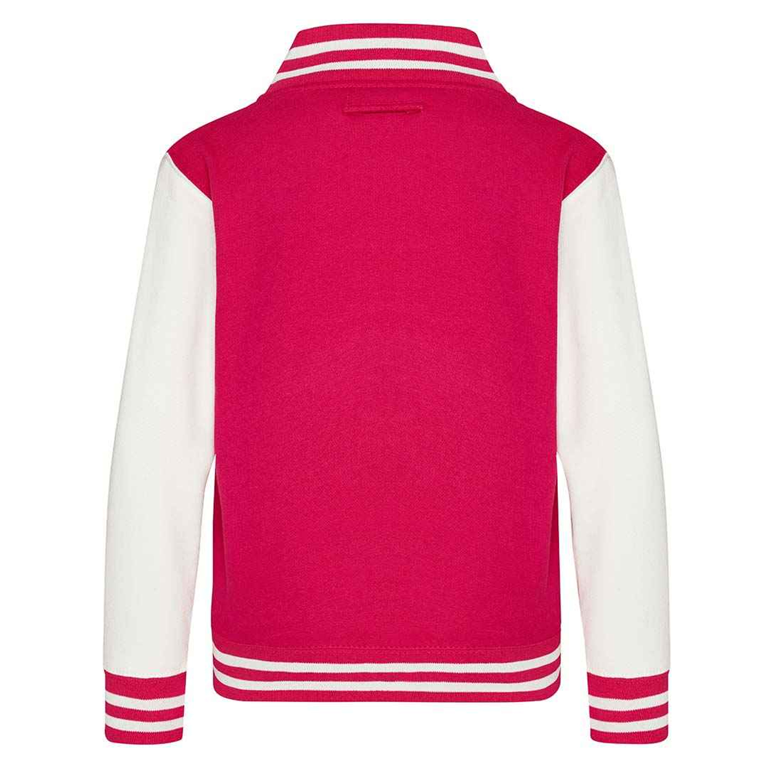 Awdis Childrens/Kids Varsity Jacket (PC7314) - Picture 6 of 18