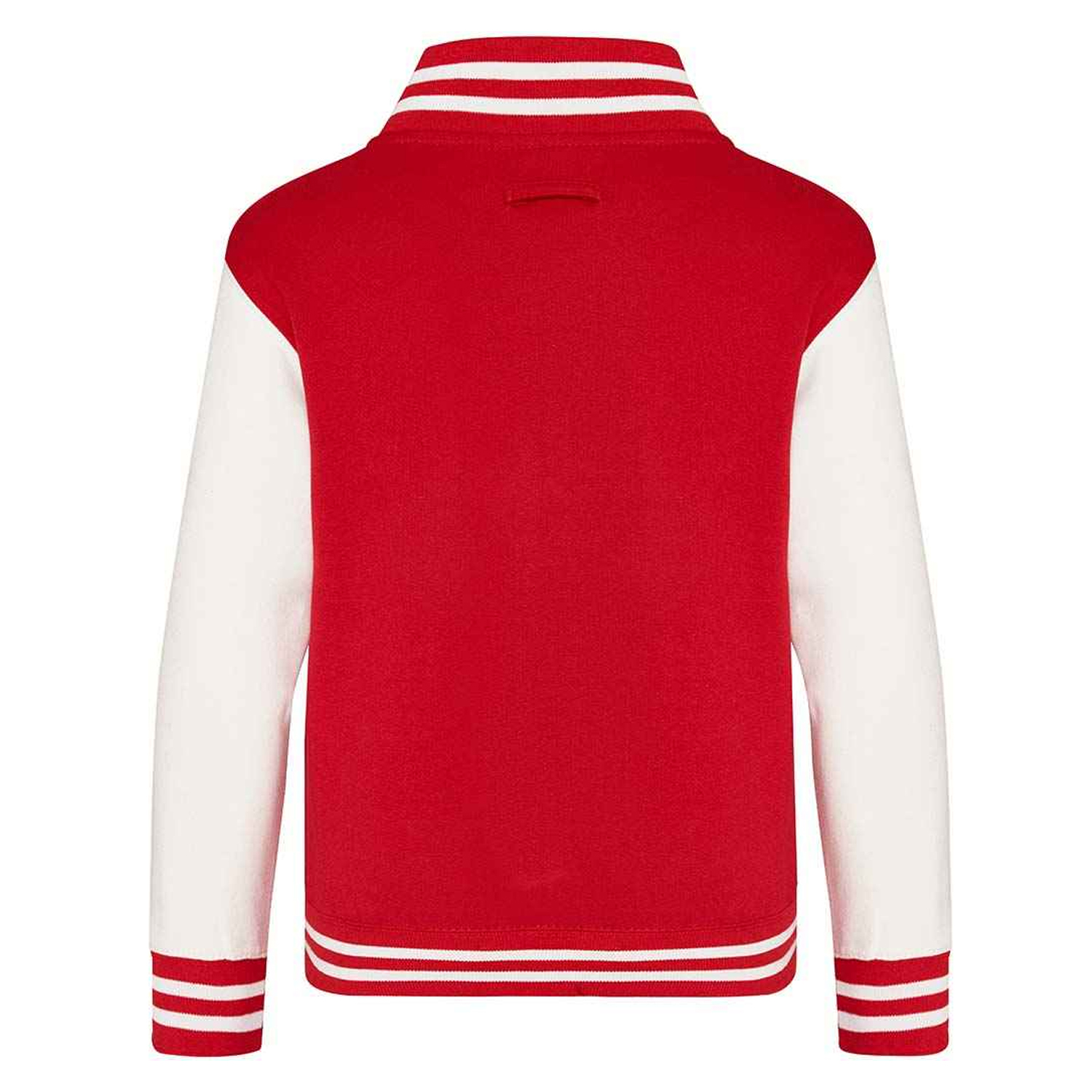Awdis Childrens/Kids Varsity Jacket (PC7314) - Picture 4 of 18