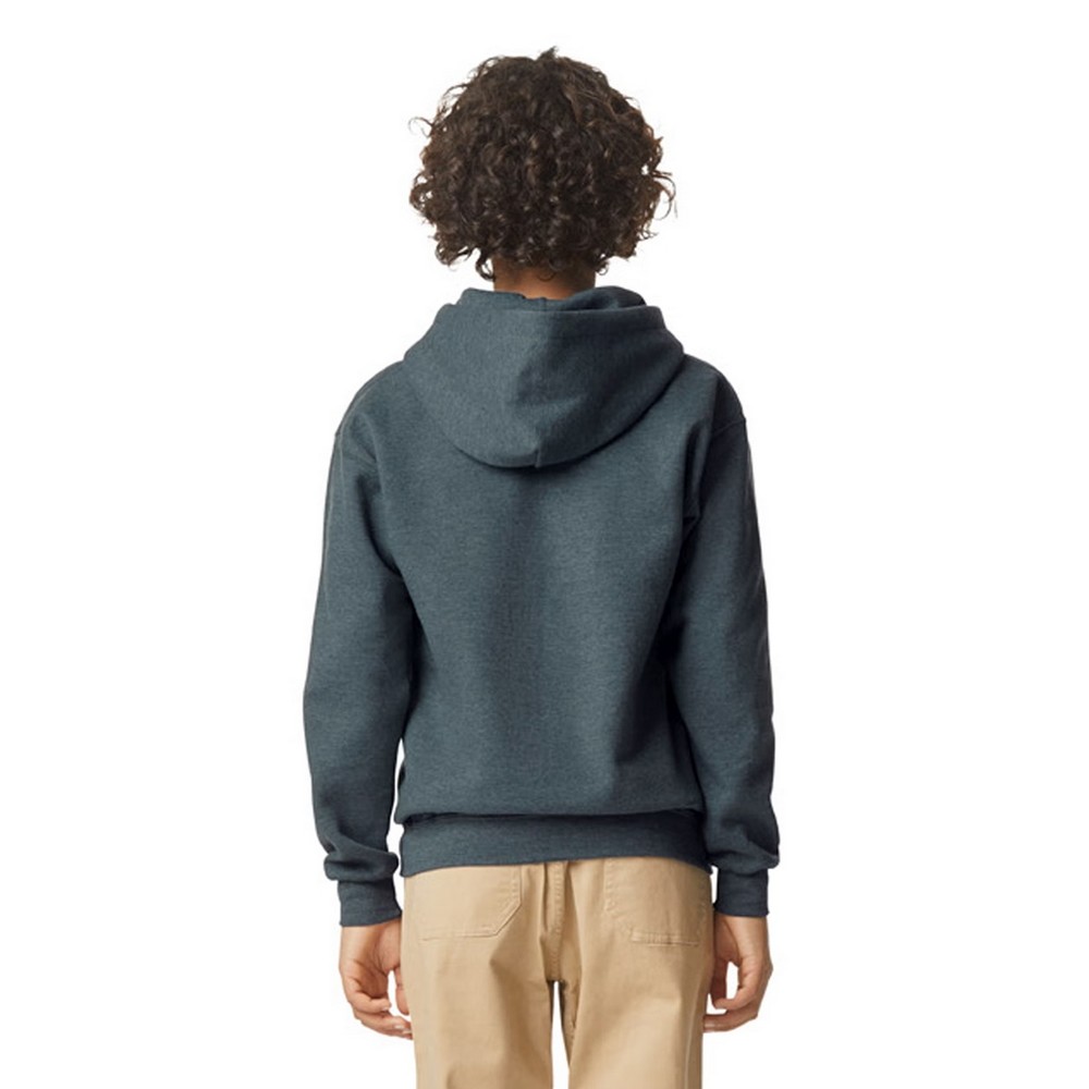 Gildan Childrens/Kids Softstyle Plain Midweight Hoodie (PC7459) - Picture 7 of 30