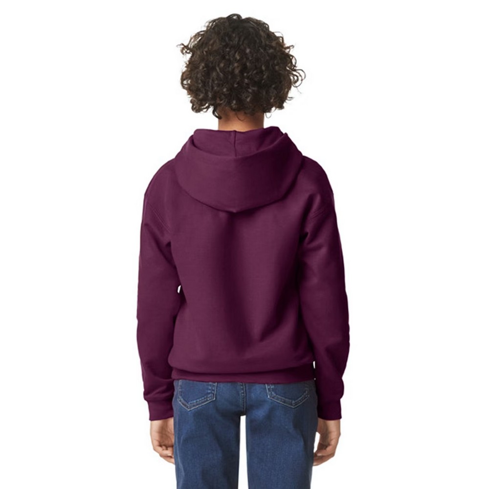 Gildan Childrens/Kids Softstyle Plain Midweight Hoodie (PC7459) - Picture 13 of 30