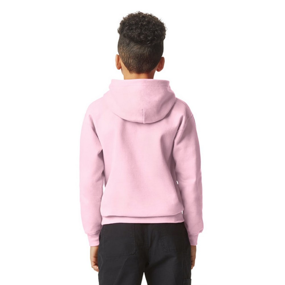 Gildan Childrens/Kids Softstyle Plain Midweight Hoodie (PC7459) - Picture 11 of 30