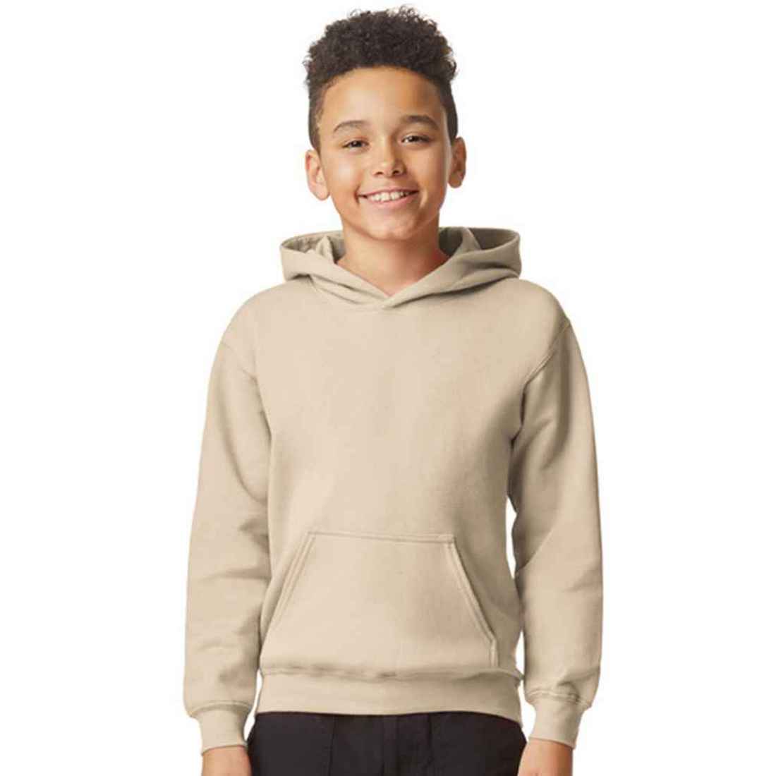 Gildan Childrens/Kids Softstyle Plain Midweight Hoodie (PC7459) - Picture 26 of 30