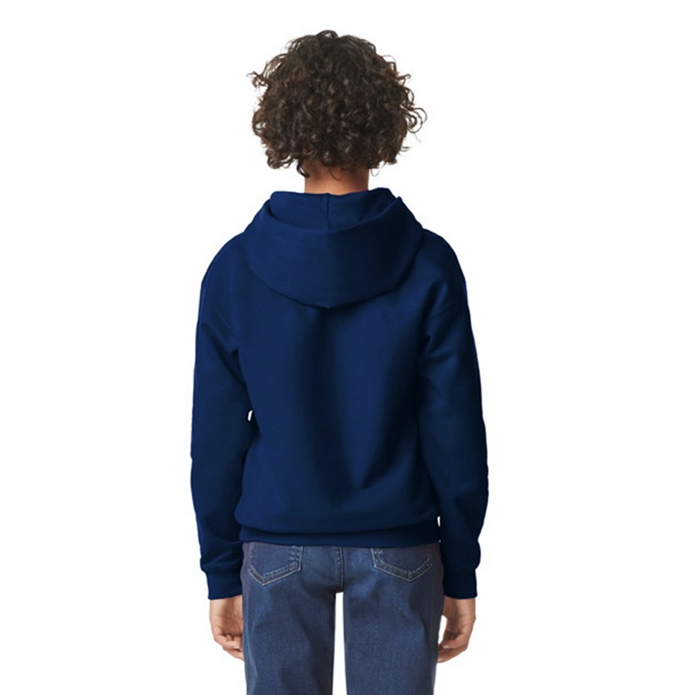 Gildan Childrens/Kids Softstyle Plain Midweight Hoodie (PC7459) - Picture 17 of 30