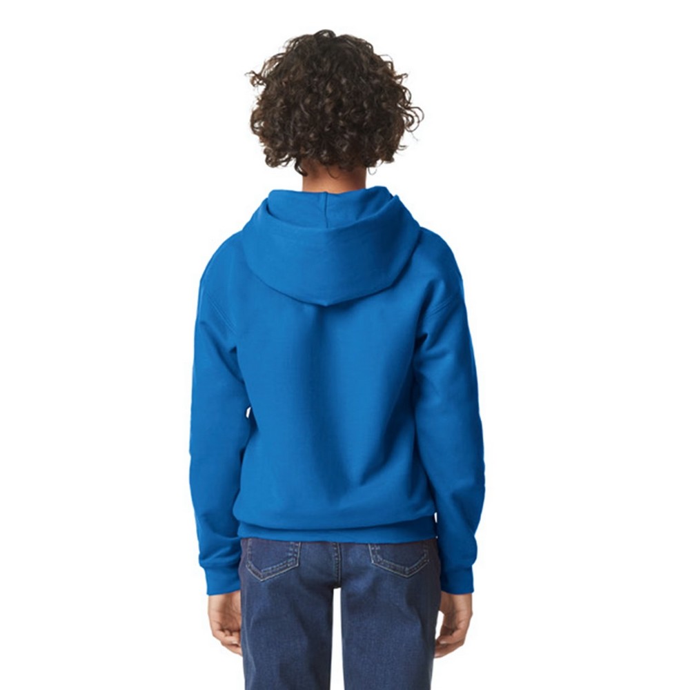 Gildan Childrens/Kids Softstyle Plain Midweight Hoodie (PC7459) - Picture 24 of 30