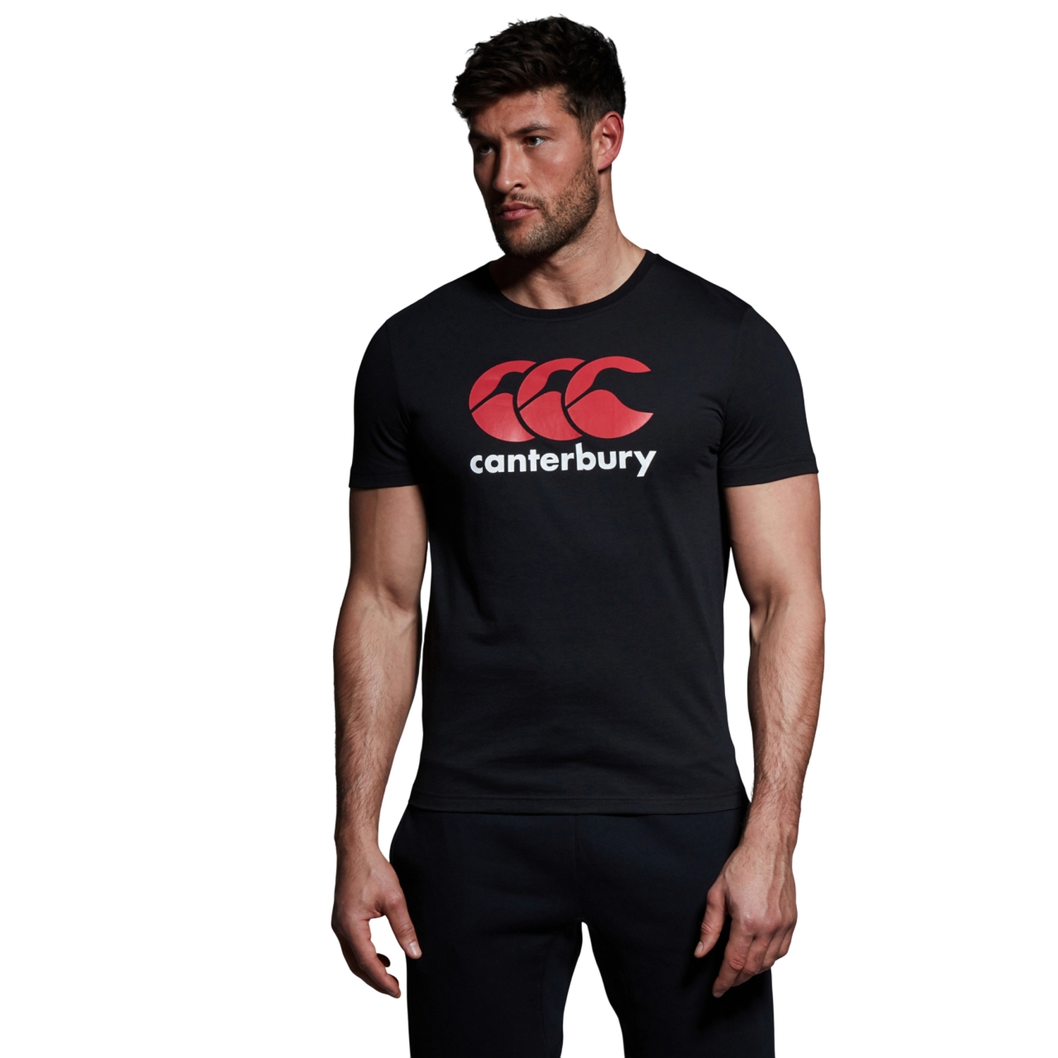 Canterbury Mens Logo Cotton Blend T-Shirt PT263 - Picture 5 of 11