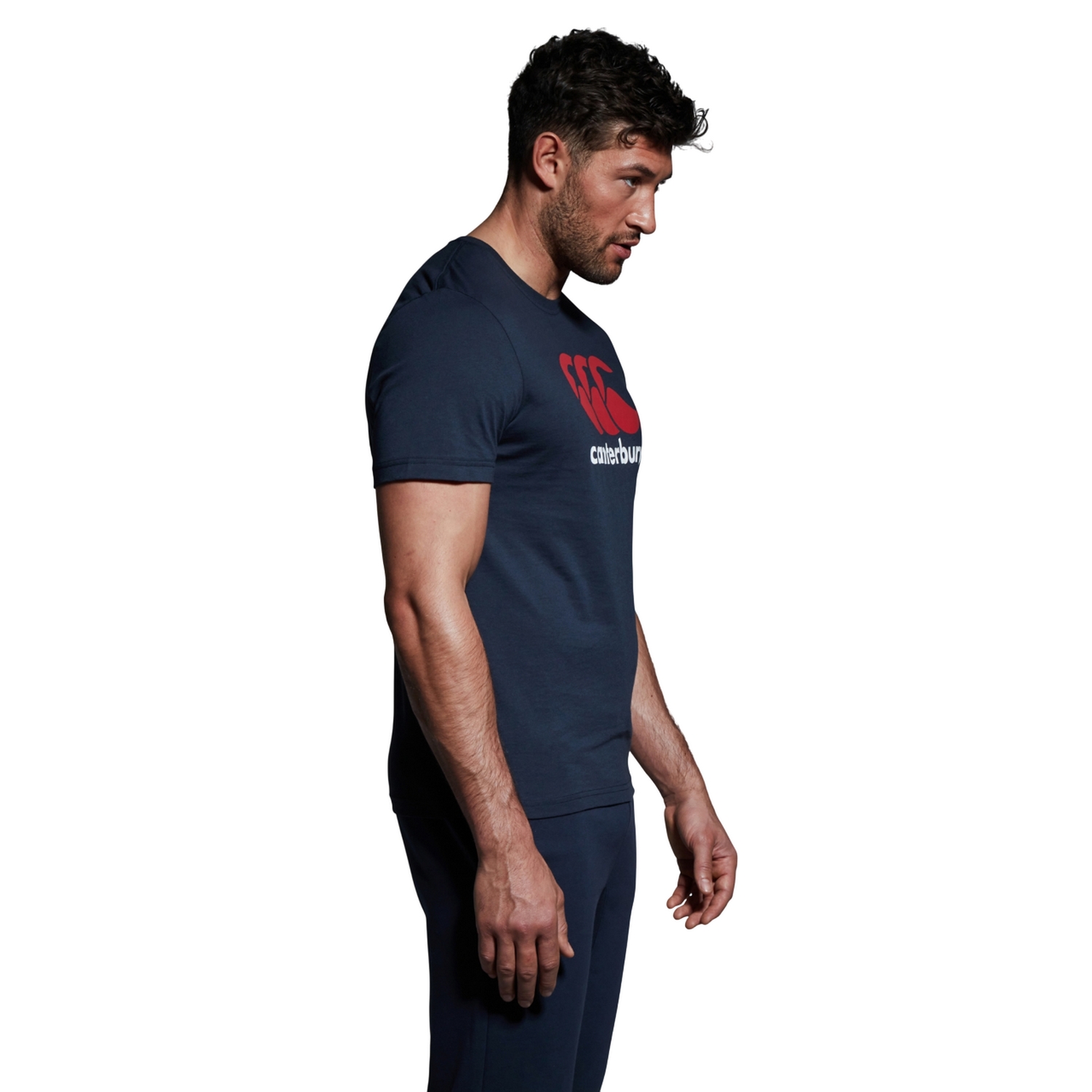 Canterbury Mens Logo Cotton Blend T-Shirt PT263 - Picture 10 of 11
