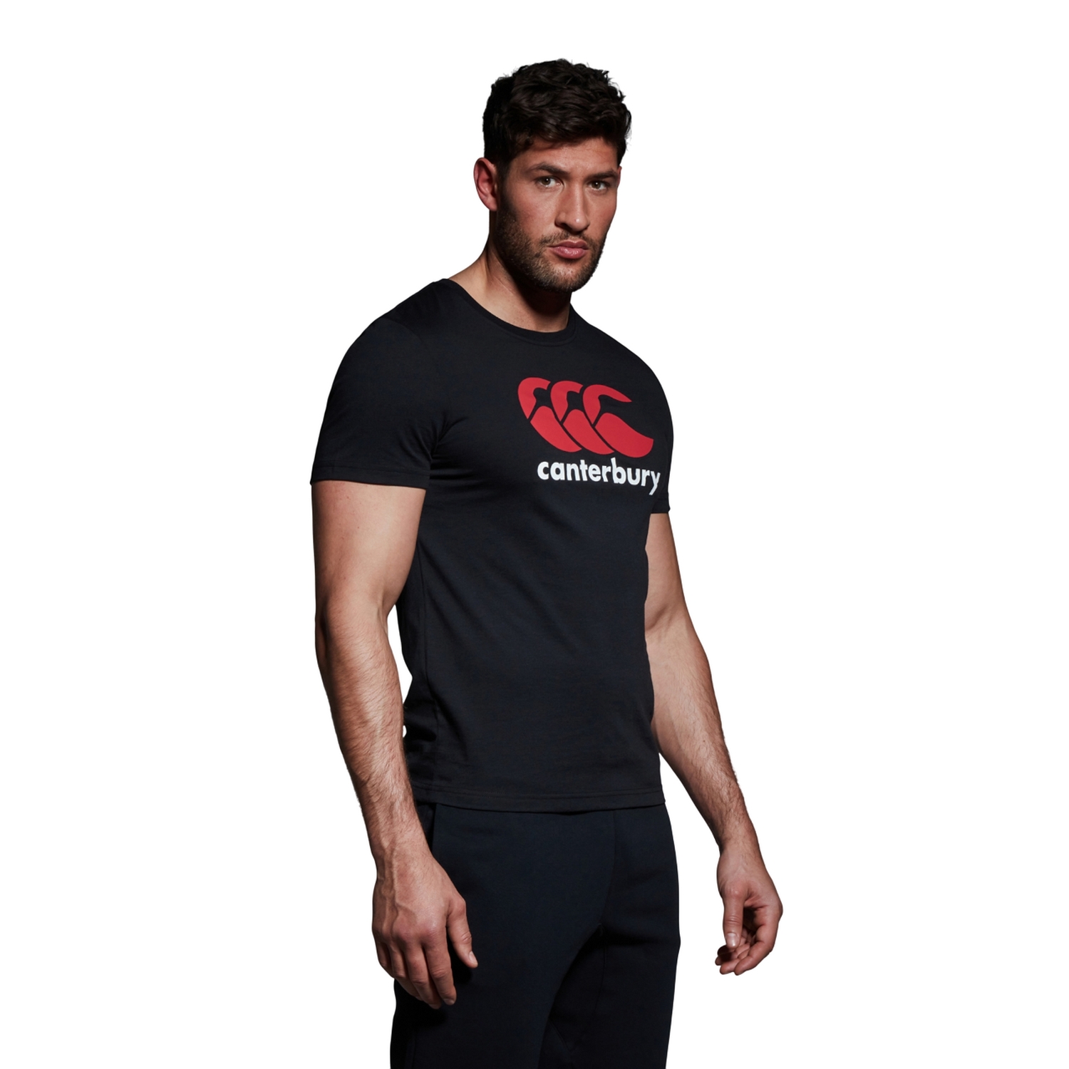 Canterbury Mens Logo Cotton Blend T-Shirt PT263 - Picture 6 of 11