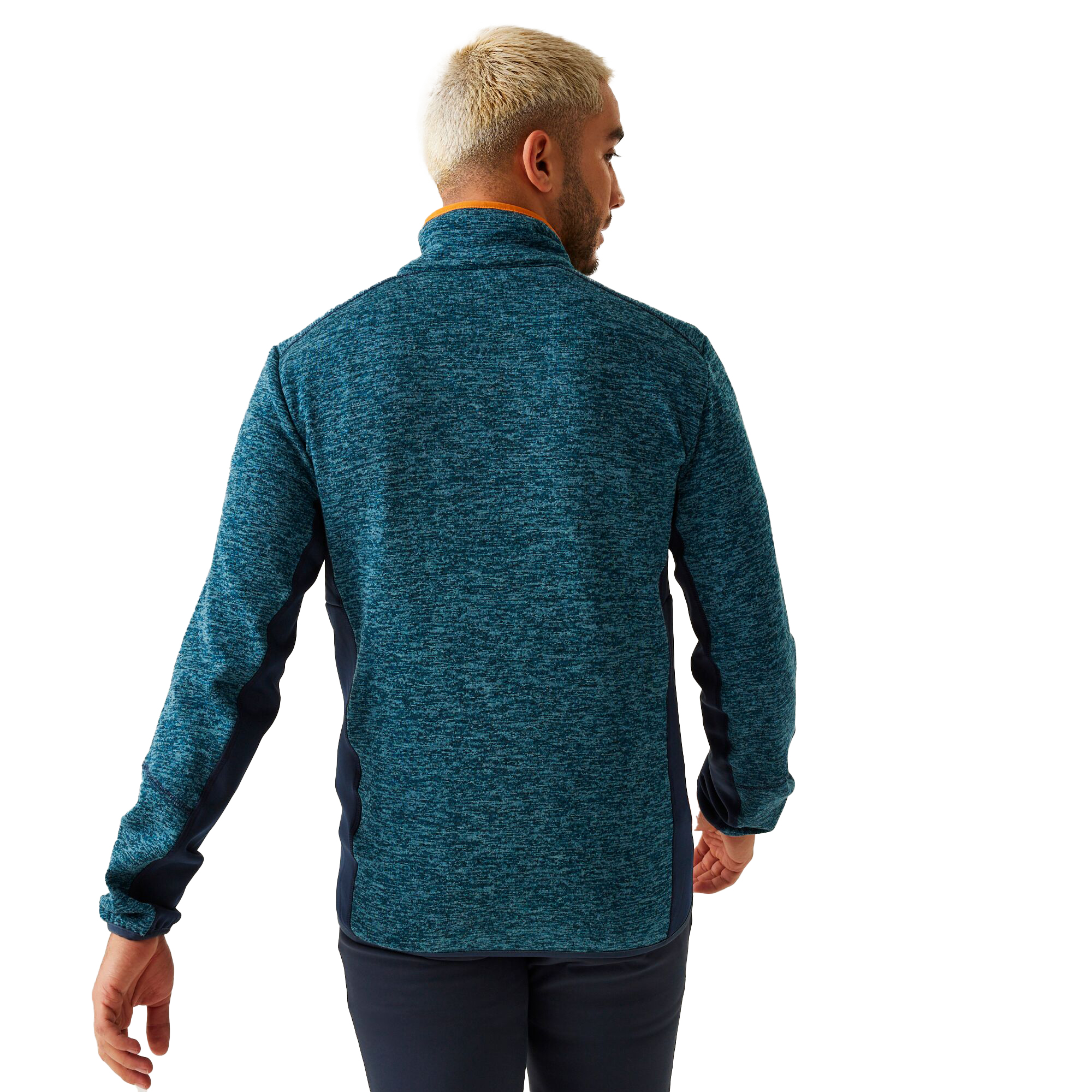 Regatta Mens Baslinn Marl Full Zip Fleece Jacket (RG11189) - Picture 10 of 31