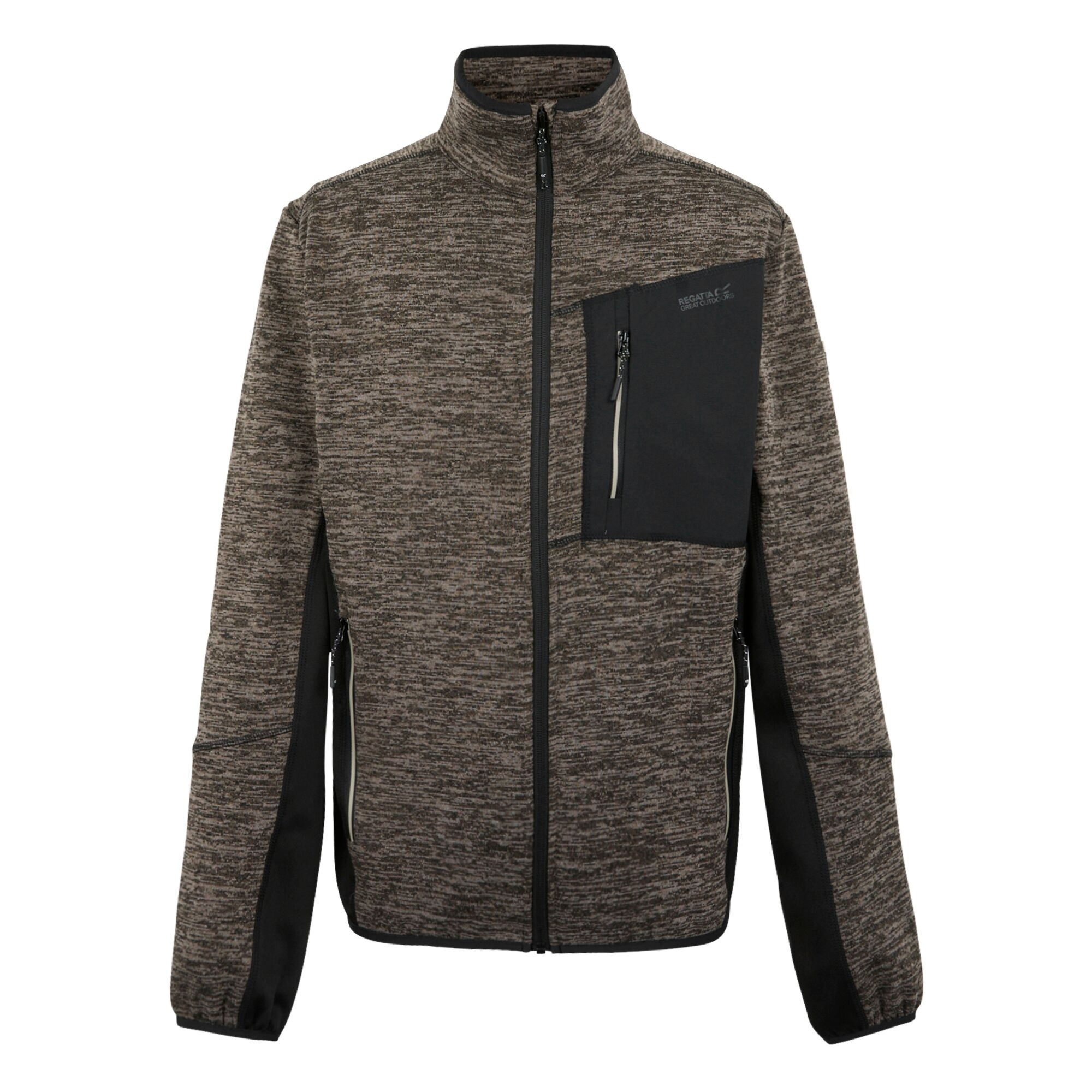 Regatta Mens Baslinn Marl Full Zip Fleece Jacket (RG11189) - Picture 17 of 31