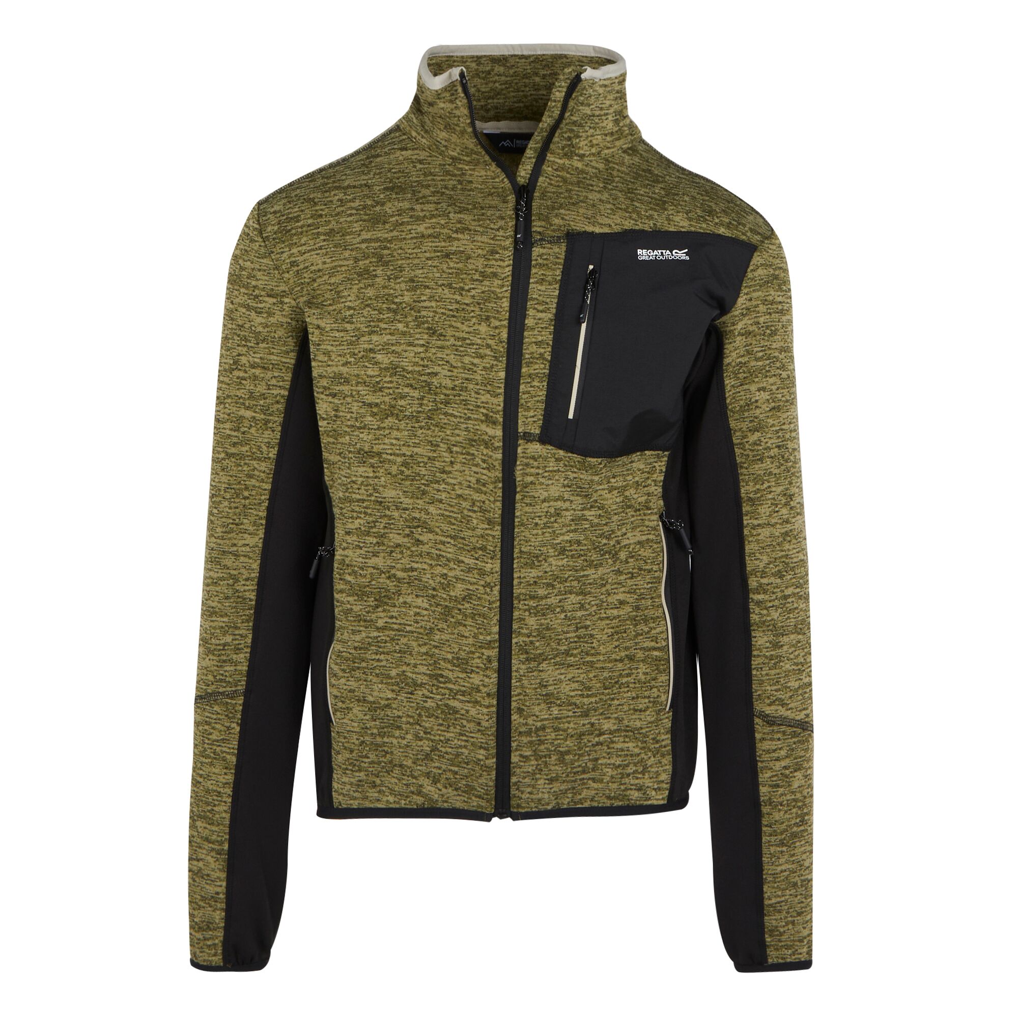 Regatta Mens Baslinn Marl Full Zip Fleece Jacket (RG11189) - Picture 24 of 31