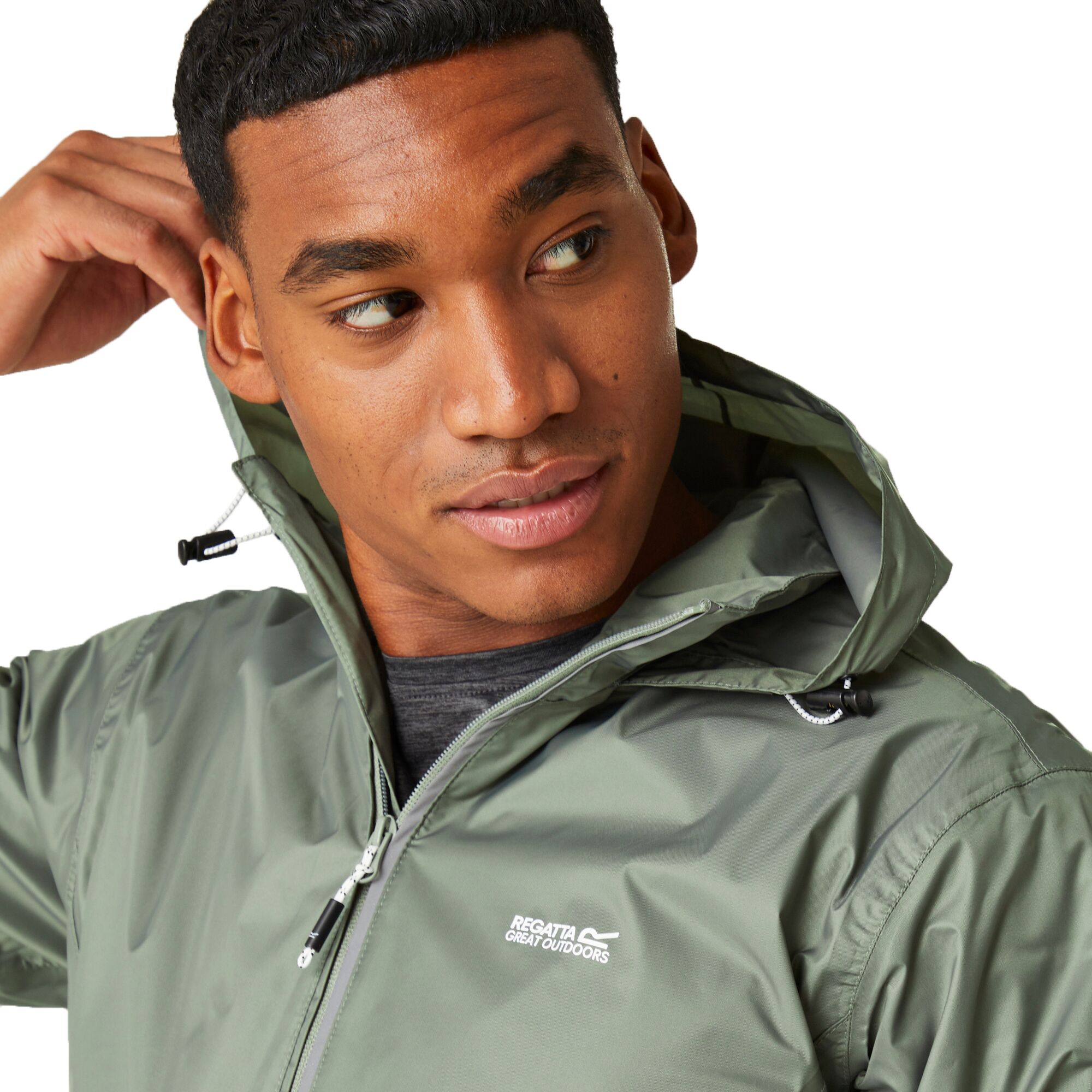 Regatta Mens Lyle IV Waterproof Hooded Jacket (RG3476) - Picture 9 of 123