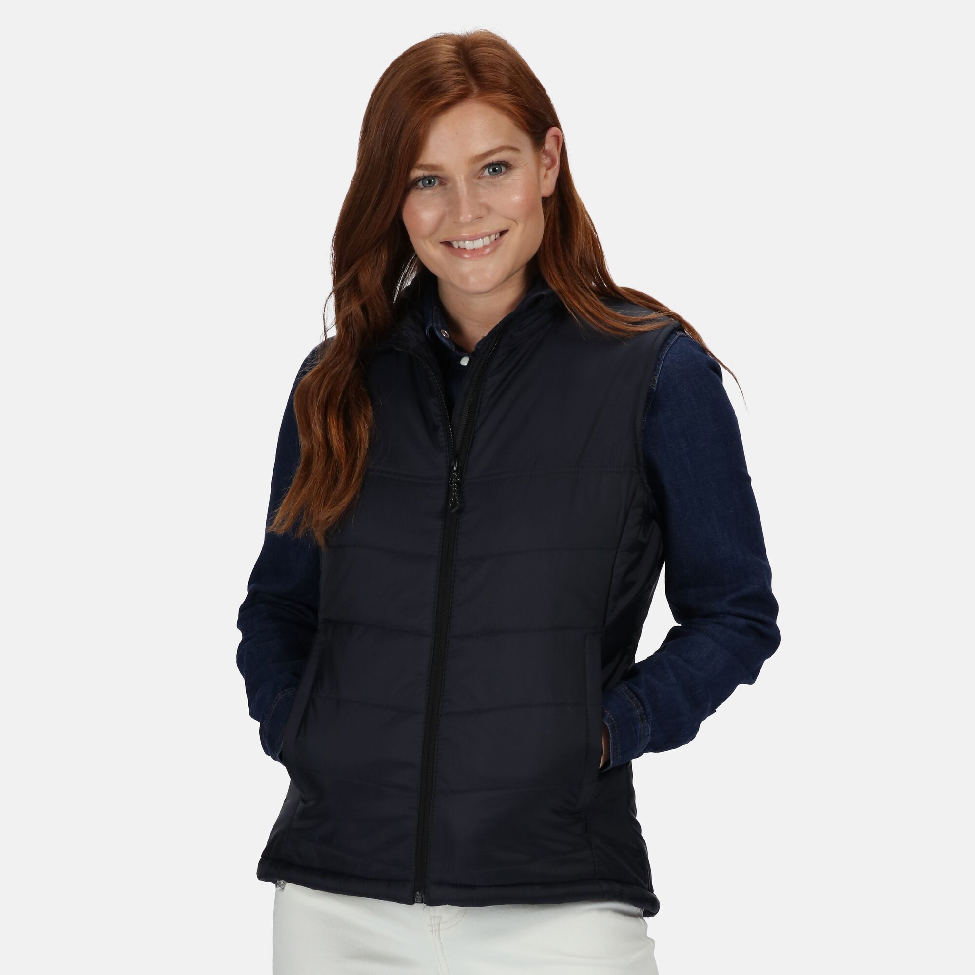 (レガッタ) Regatta レディース Stage II 断熱 ボディーウォーマー ベスト ジャケット RG3563 (ブラック) Regatta Professional Womens/Ladies Stage II Insulated Body
