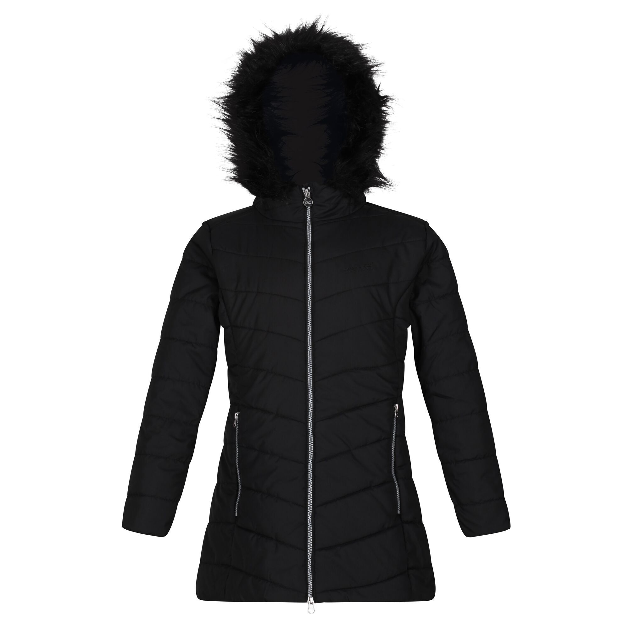 Pull Polaire Regatta Enfant Noir Avec Capuche – Taille 11/12 Ans – Occasion