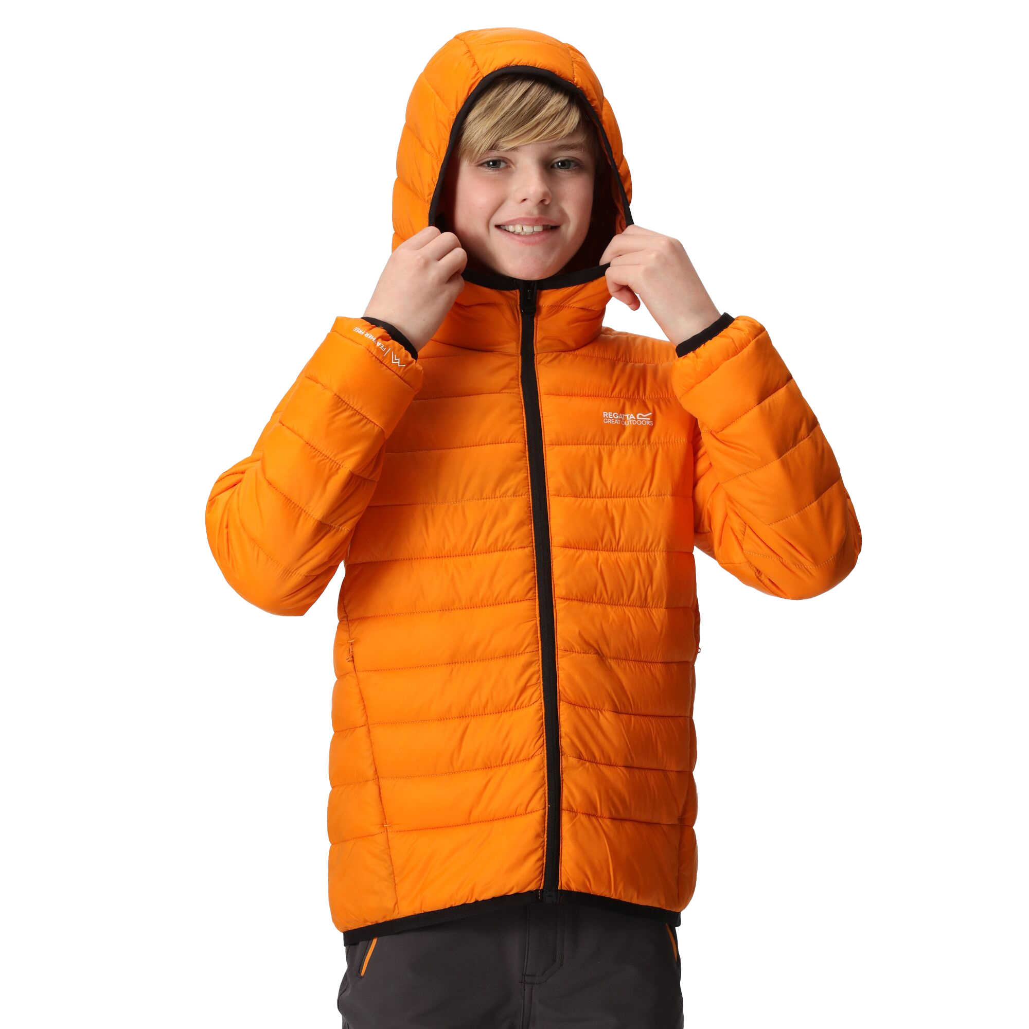 Regatta Childrens/Kids Marizion Hooded Padded Jacket (RG9018) - Picture 40 of 58