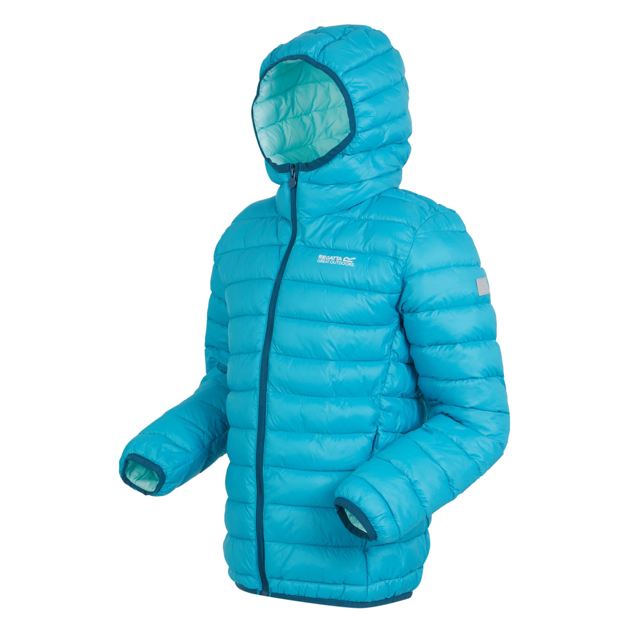 Regatta Childrens/Kids Marizion Hooded Padded Jacket (RG9018) - Picture 57 of 58