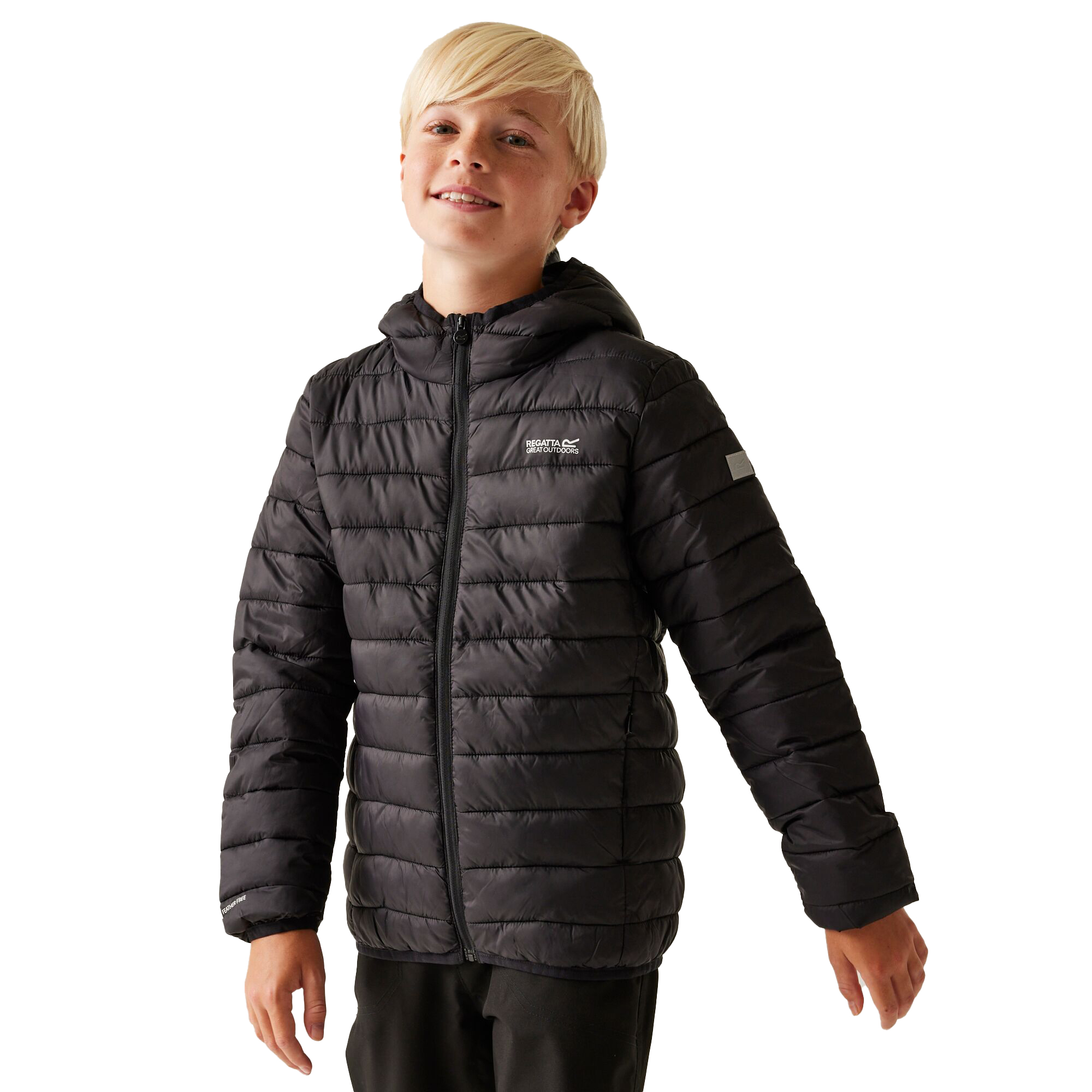Regatta Childrens/Kids Marizion Hooded Padded Jacket (RG9018) - Picture 9 of 58