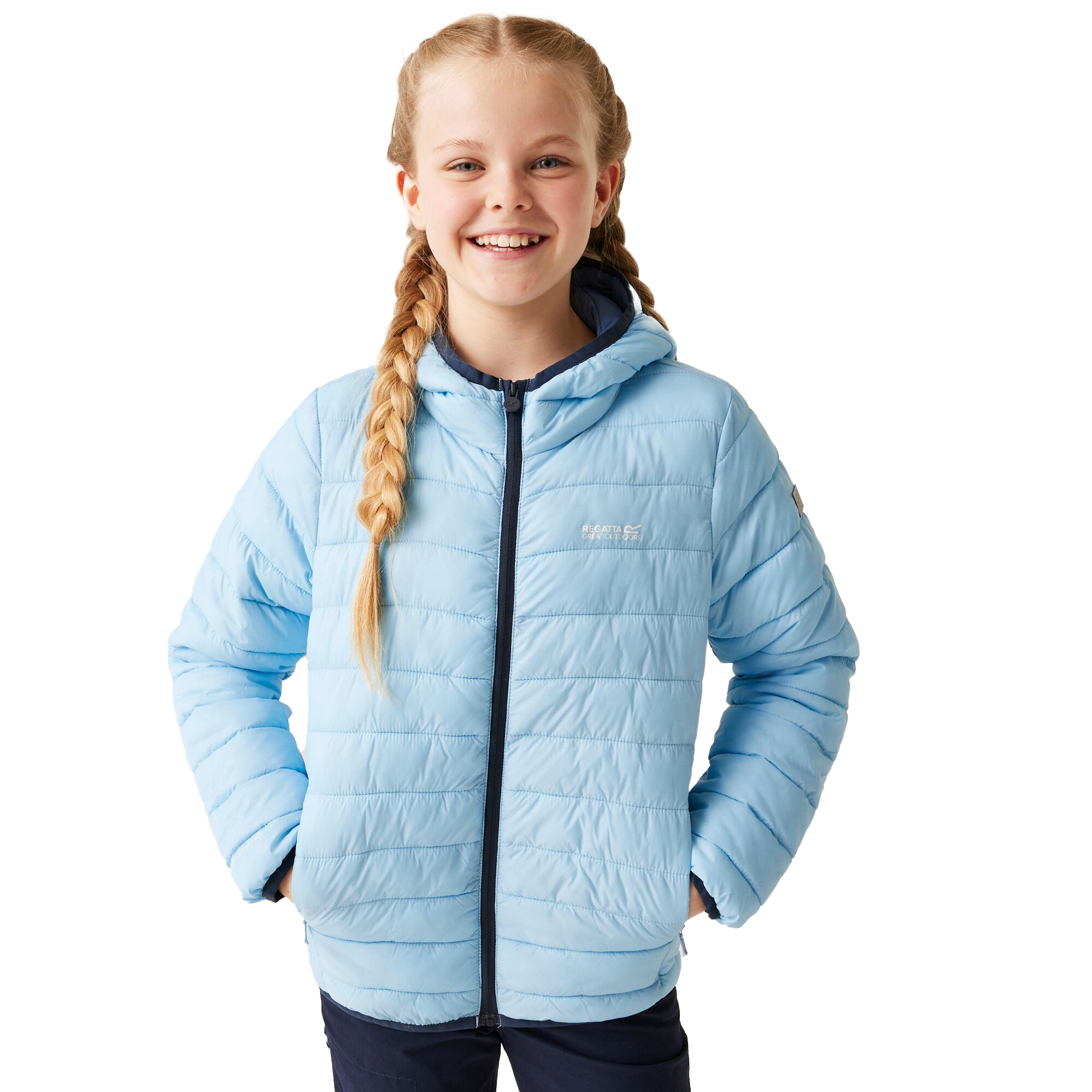 Regatta Childrens/Kids Marizion Hooded Padded Jacket (RG9018) - Picture 13 of 58