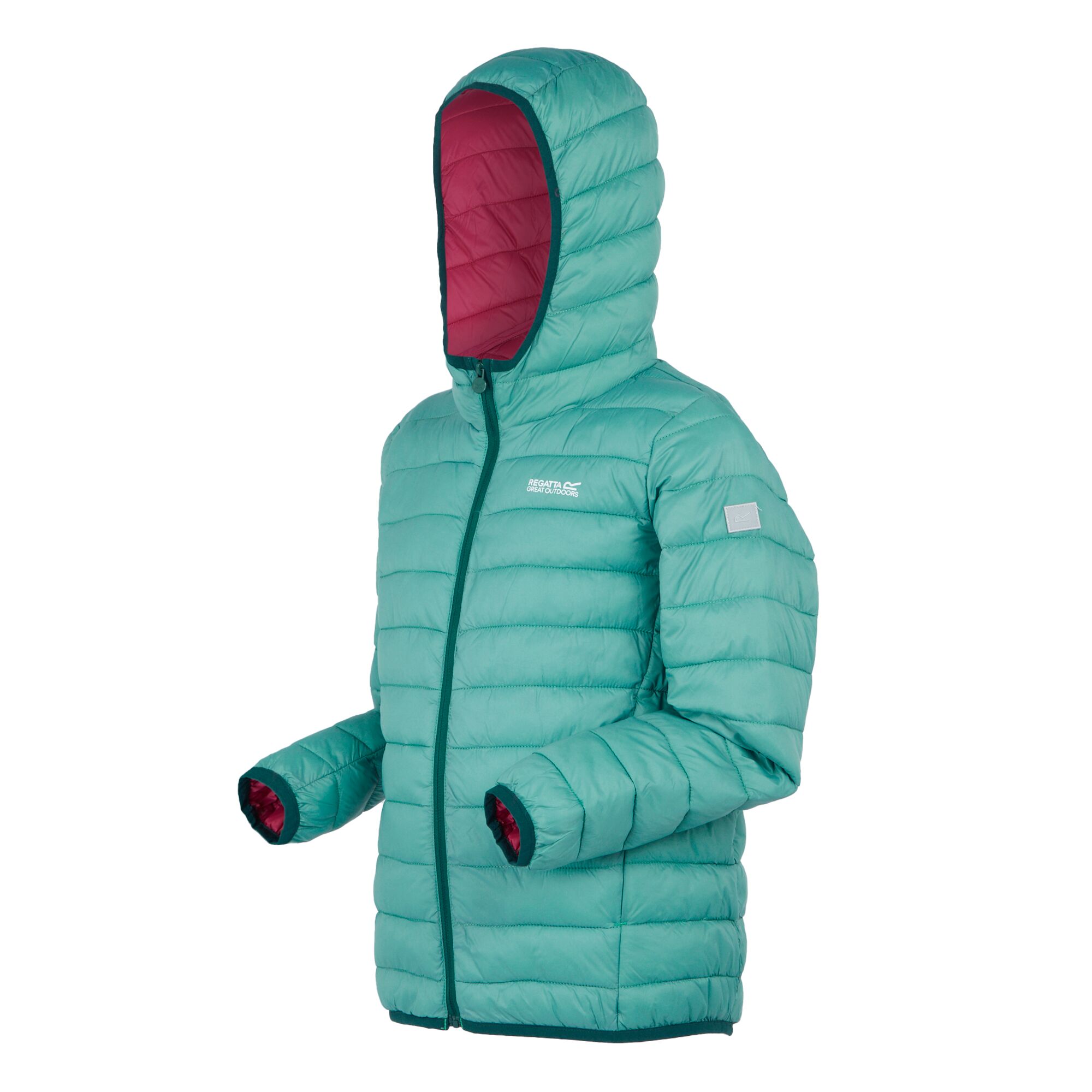 Regatta Childrens/Kids Marizion Hooded Padded Jacket (RG9018) - Picture 21 of 58