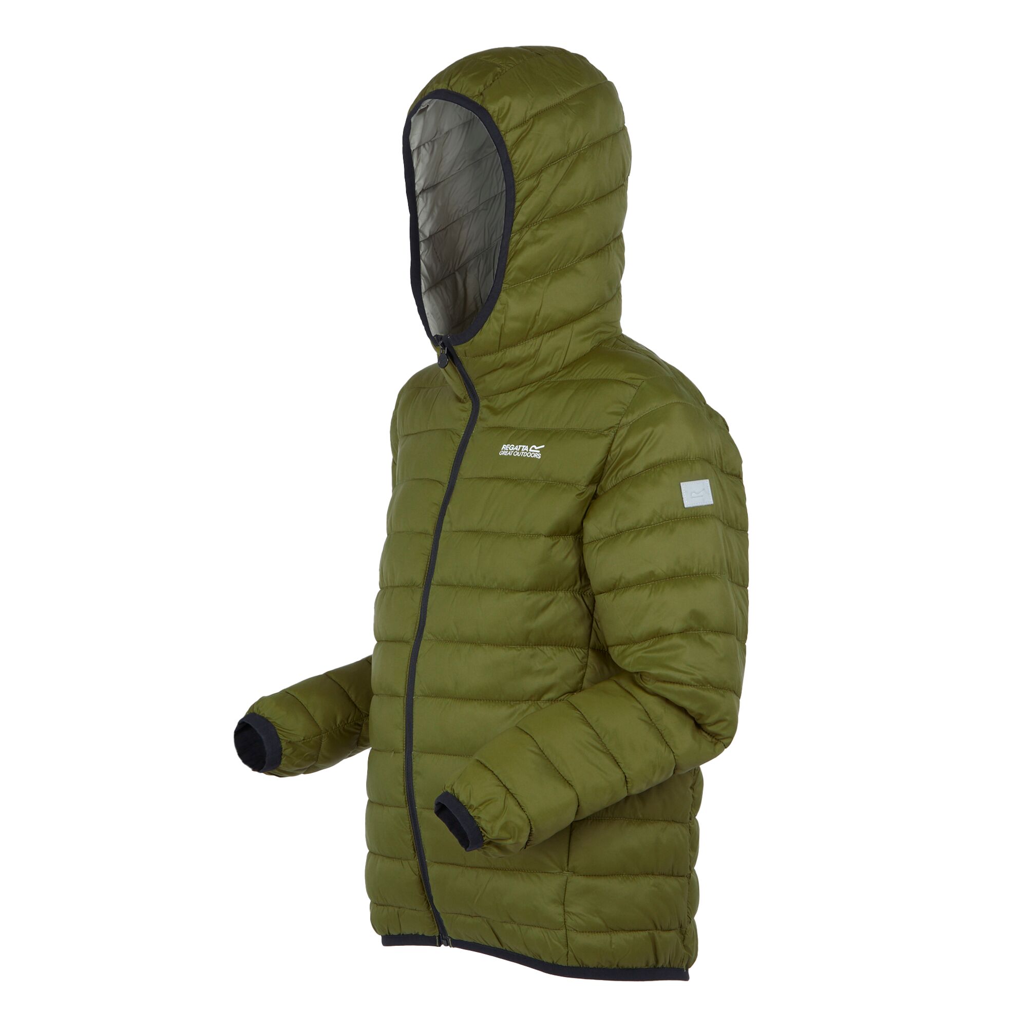 Regatta Childrens/Kids Marizion Hooded Padded Jacket (RG9018) - Picture 31 of 58