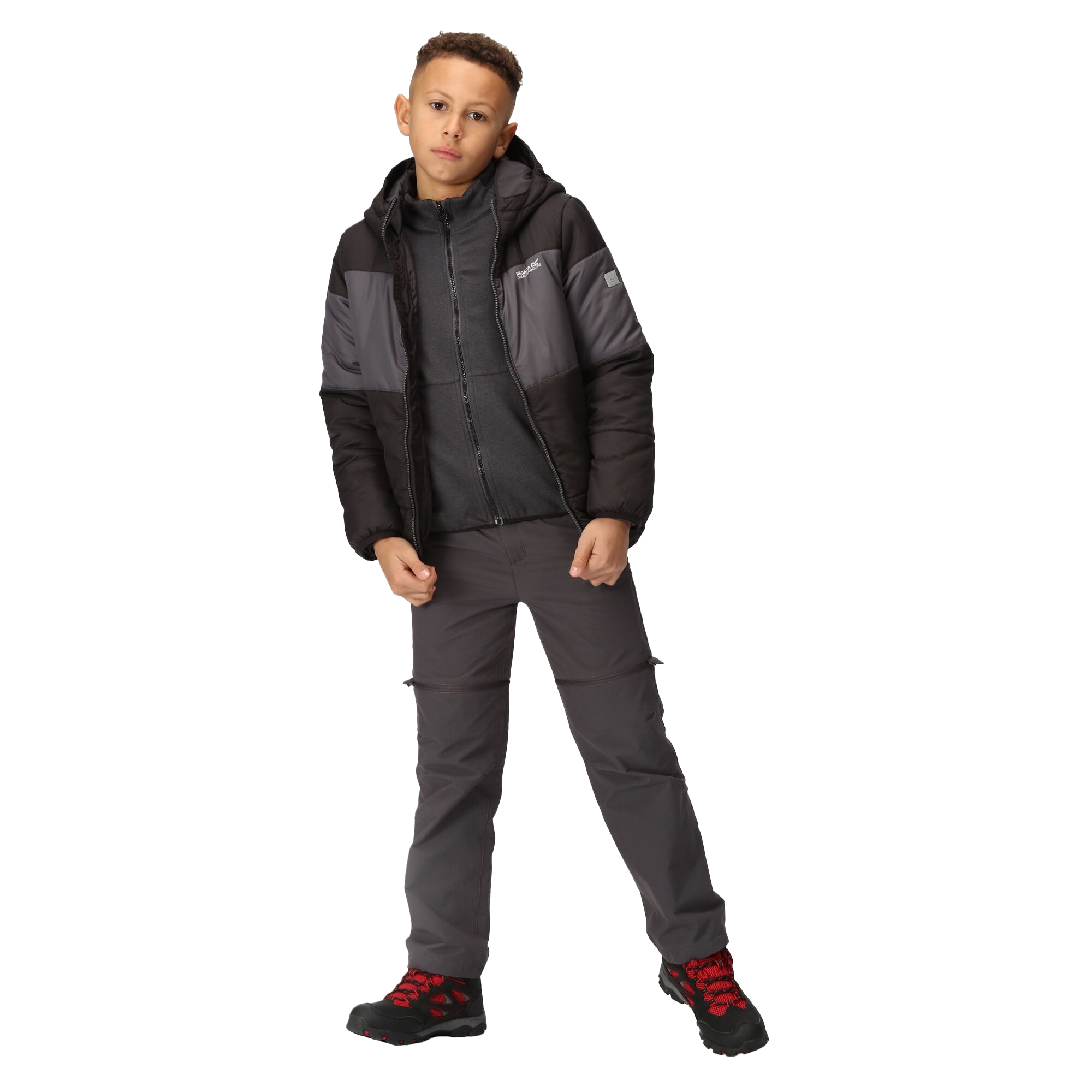 Regatta Childrens/Kids Lofthouse VII Terrain Print Padded Jacket (RG9091) - Picture 23 of 24