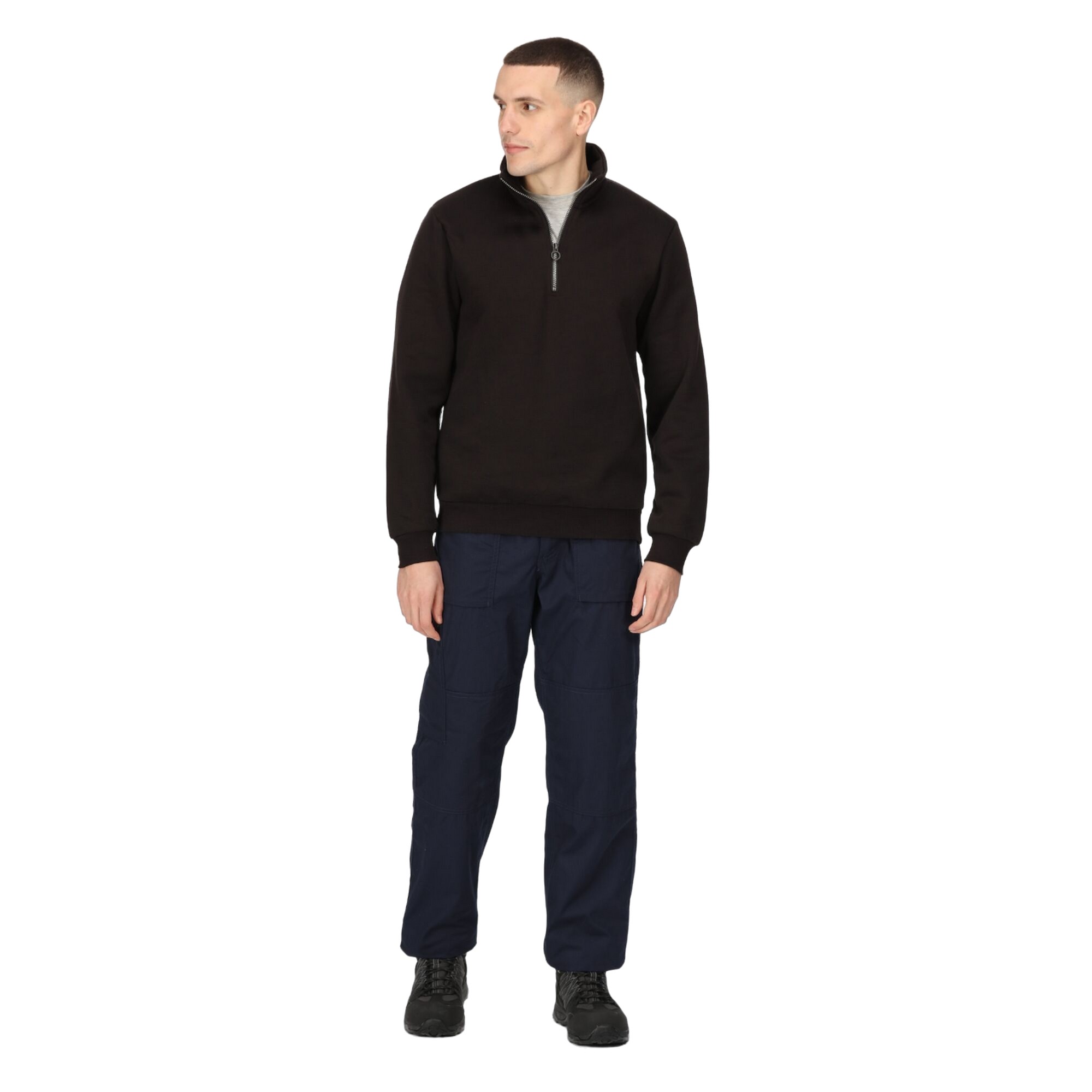 Regatta Professional Mens Quarter Zip Sweatshirt (RG9461) - Picture 11 of 31