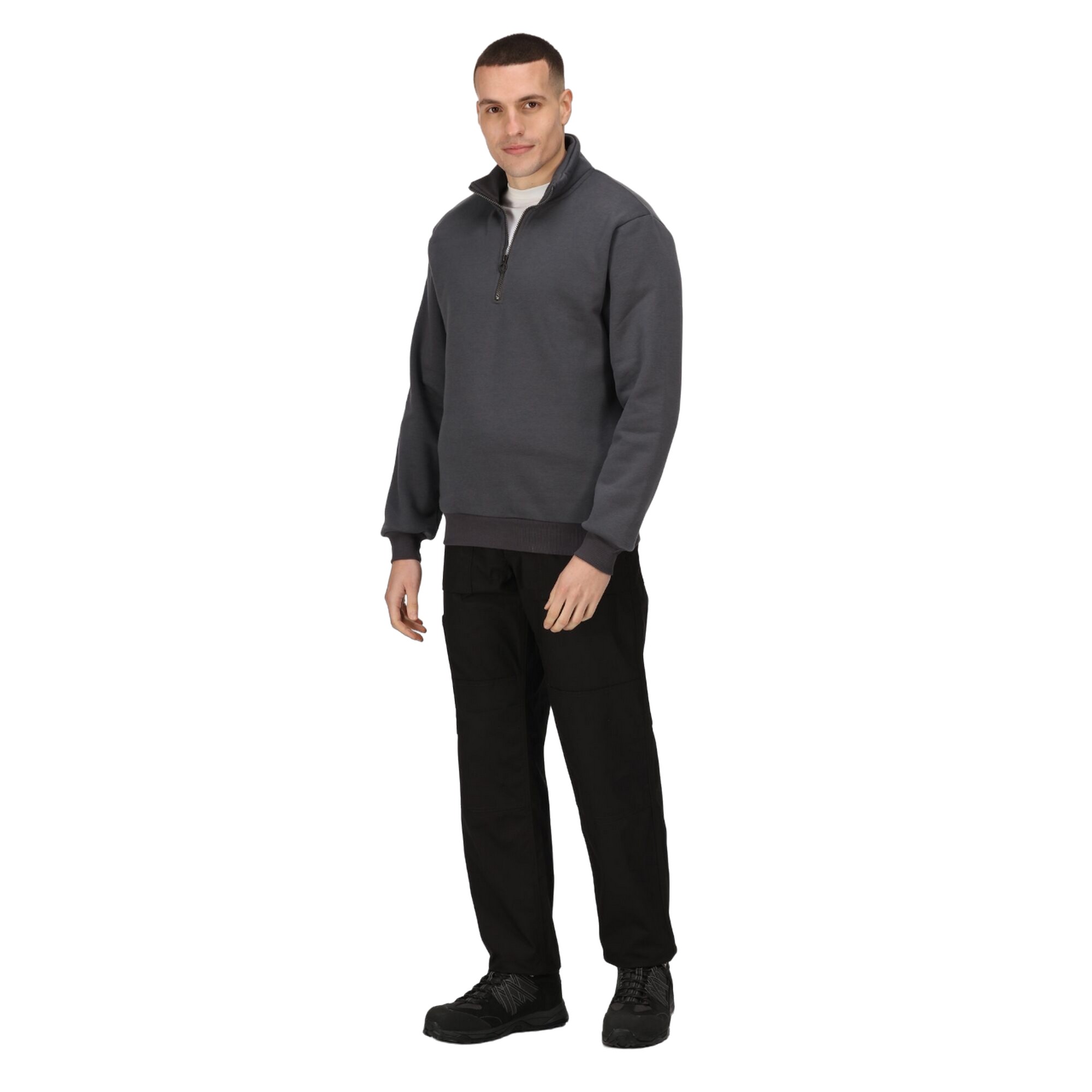 Regatta Professional Mens Quarter Zip Sweatshirt (RG9461) - Picture 31 of 31
