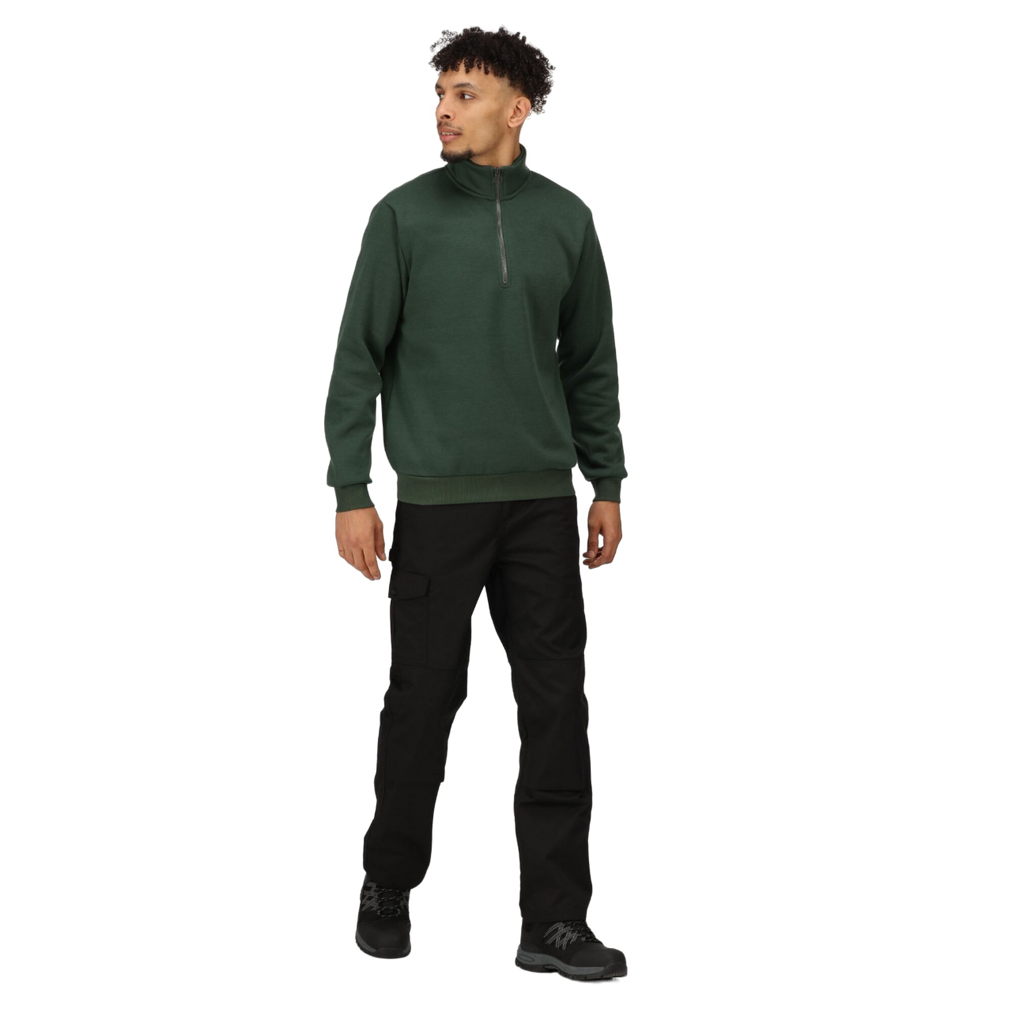 Regatta Professional Mens Quarter Zip Sweatshirt (RG9461) - Picture 16 of 31