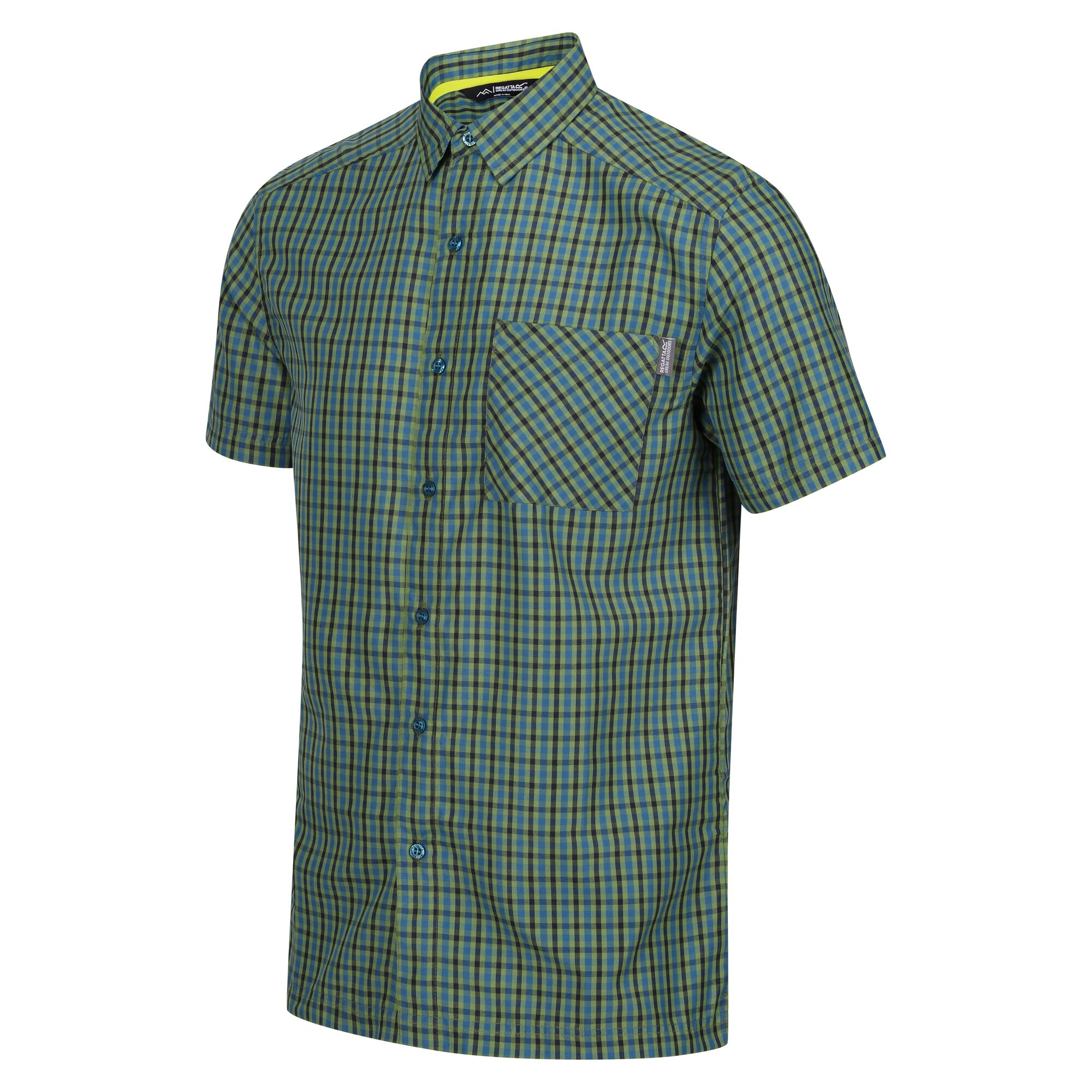 Regatta Mens Kalambo VIII Checked Shirt RG9919 - Picture 12 of 13