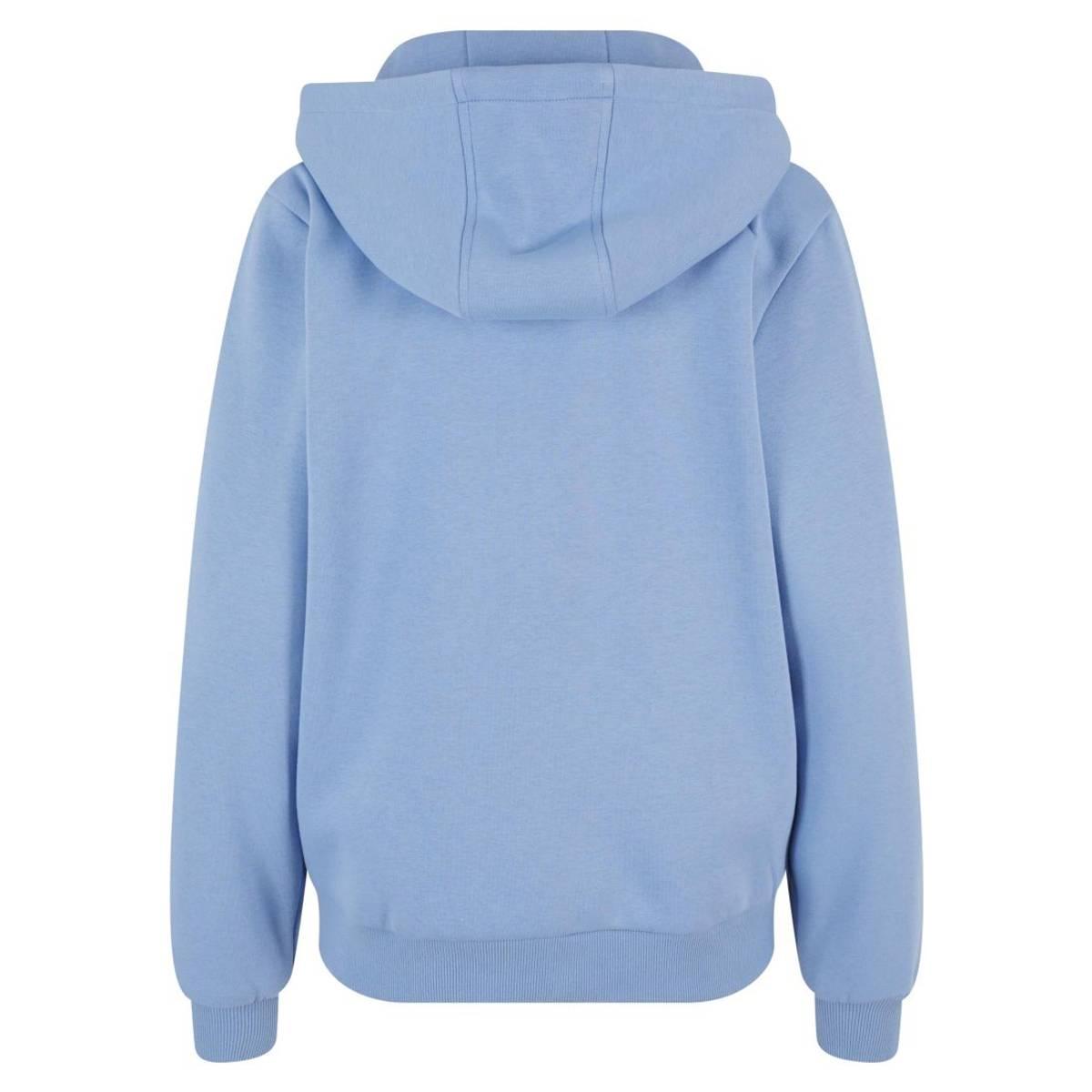 Build Your Brand Womens/Ladies Fluffy Full Zip Hoodie (RW10665) - Picture 14 of 18