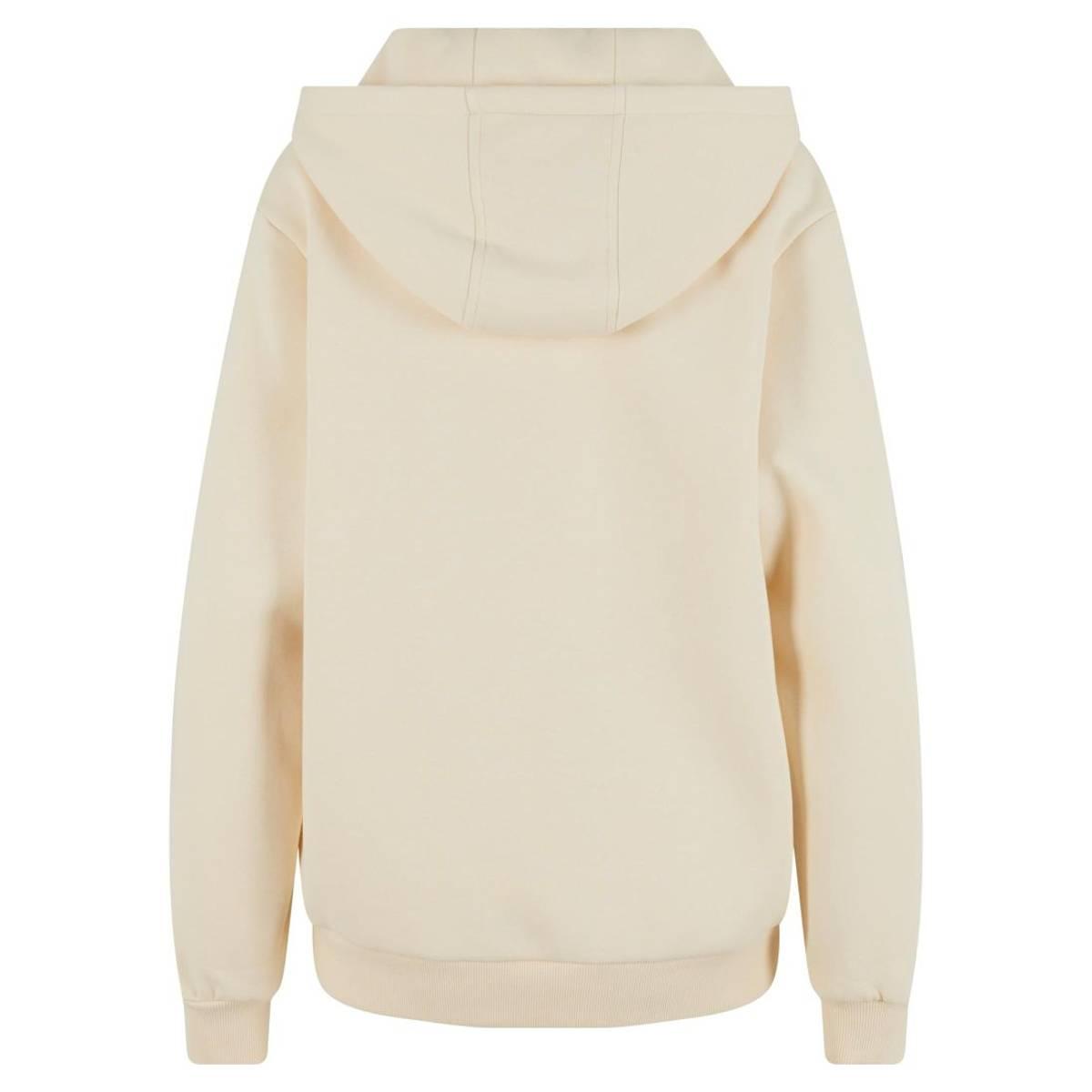 Build Your Brand Womens/Ladies Fluffy Full Zip Hoodie (RW10665) - Picture 18 of 18