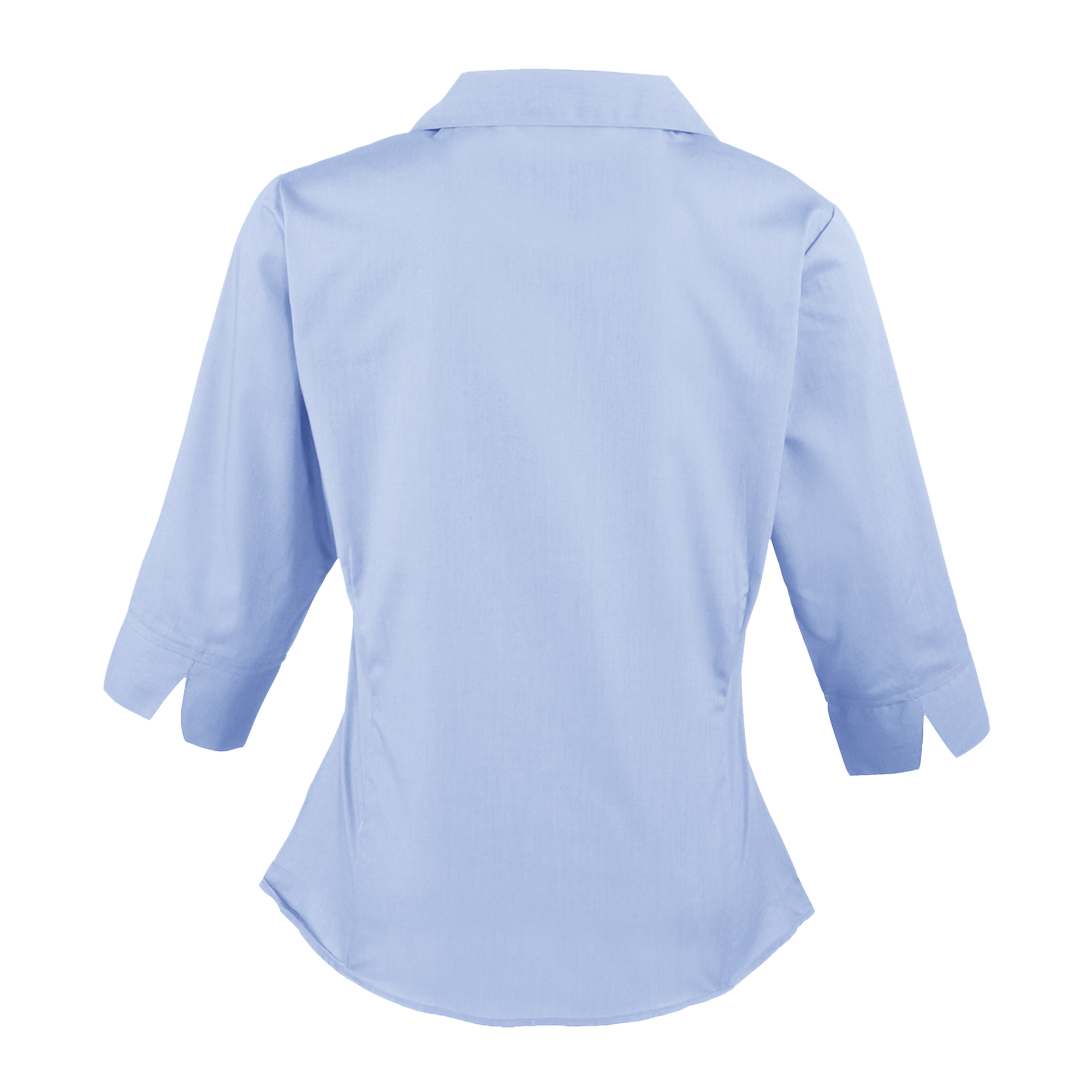 Womens/Ladies Premier 3/4 Sleeve Poplin Blouse/Plain (RW1093) - Picture 15 of 29