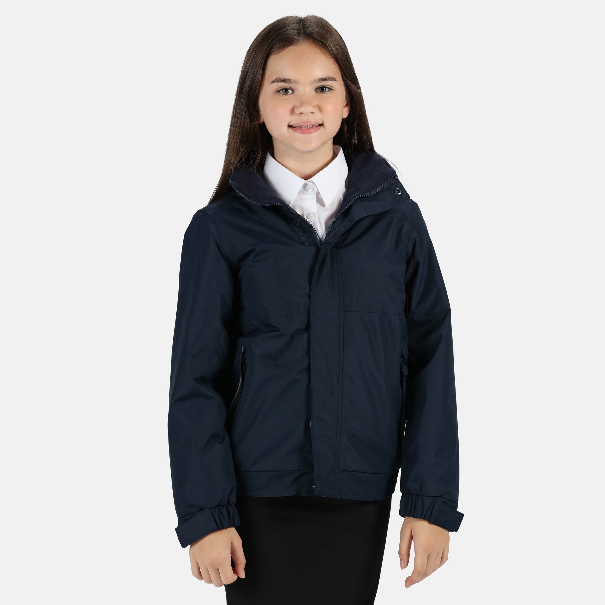 Regatta Kids Thermoguard Fleece Lined Dover Jacket (Windproof & (RW1240) - Picture 15 of 15