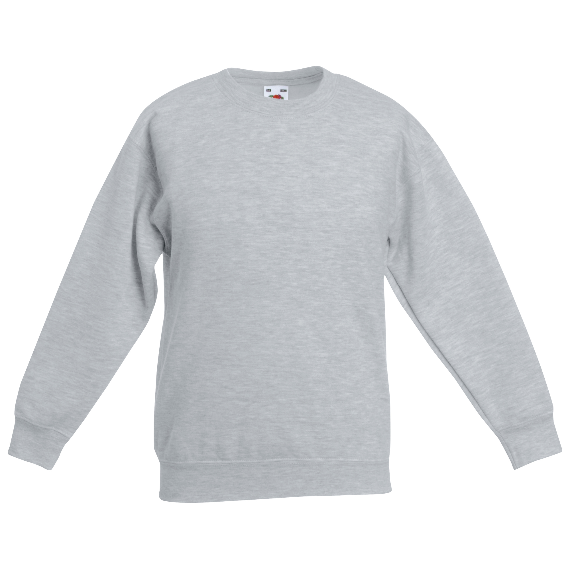 Fruit Of The Loom Kids Girls/Boys Classic 80/20 Set-In Sweatshirt Top RW3154 - Picture 9 of 26