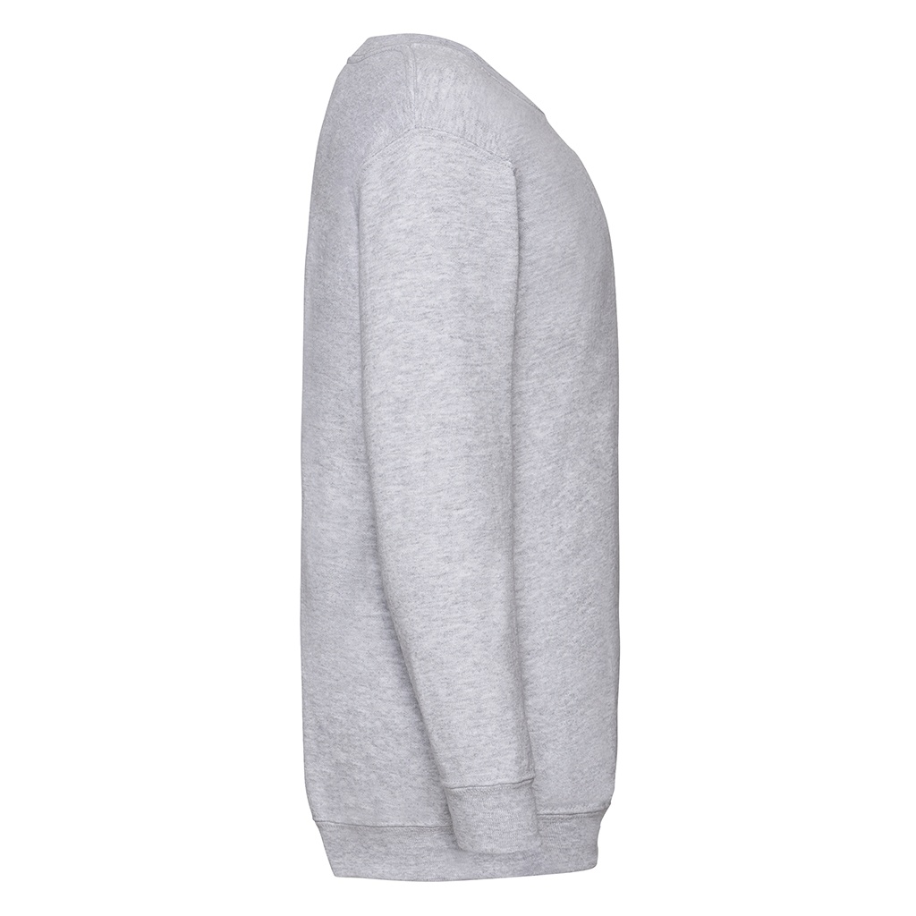 Fruit Of The Loom Kids Girls/Boys Classic 80/20 Set-In Sweatshirt Top RW3154 - Picture 11 of 26