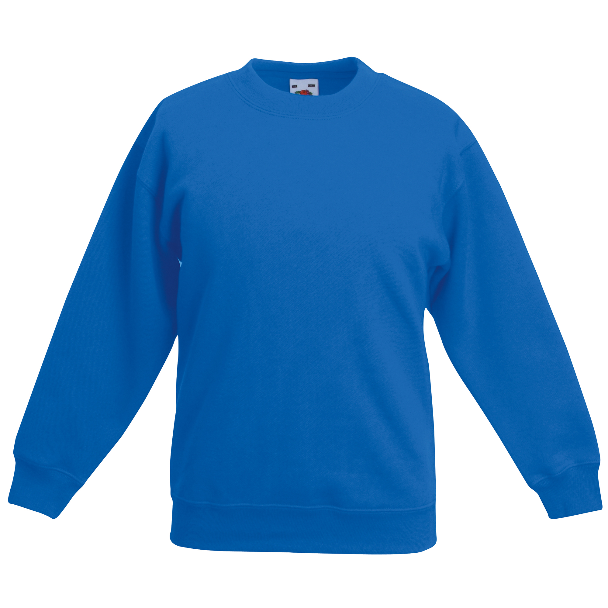 Fruit Of The Loom Kids Girls/Boys Classic 80/20 Set-In Sweatshirt Top RW3154 - Picture 17 of 26