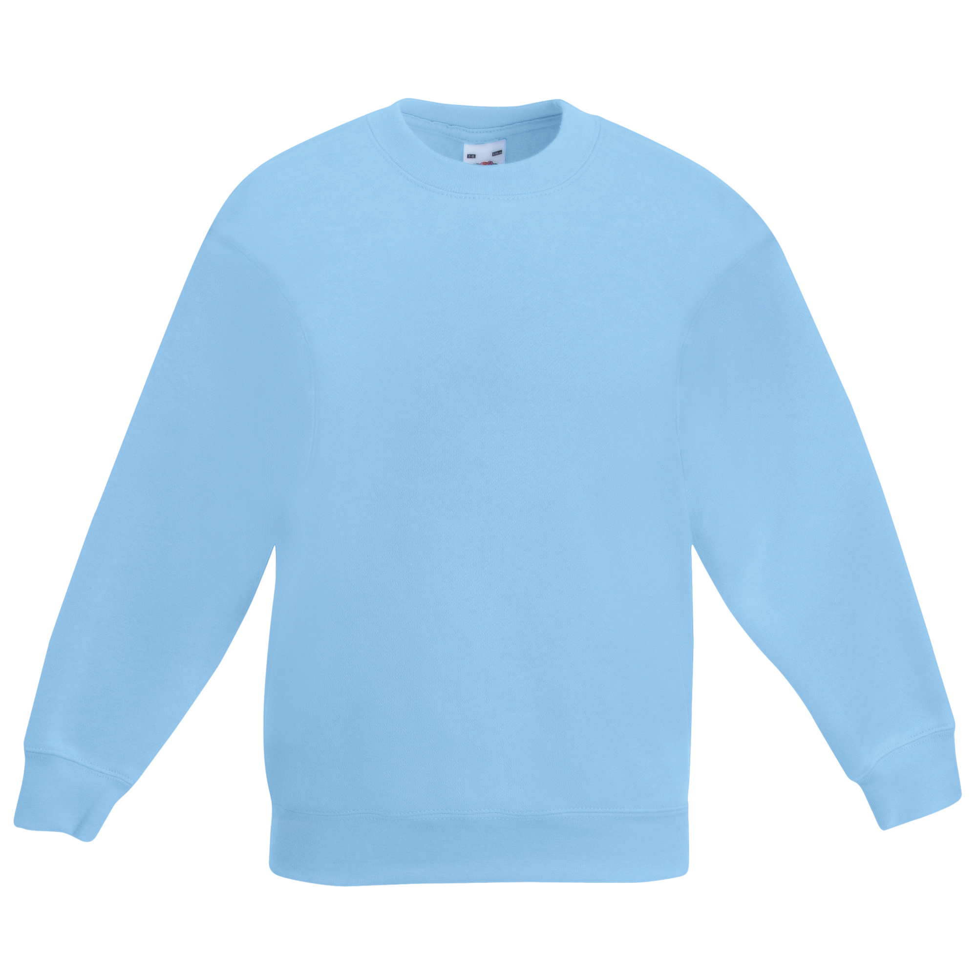 Fruit Of The Loom Kids Girls/Boys Classic 80/20 Set-In Sweatshirt Top RW3154 - Picture 20 of 26