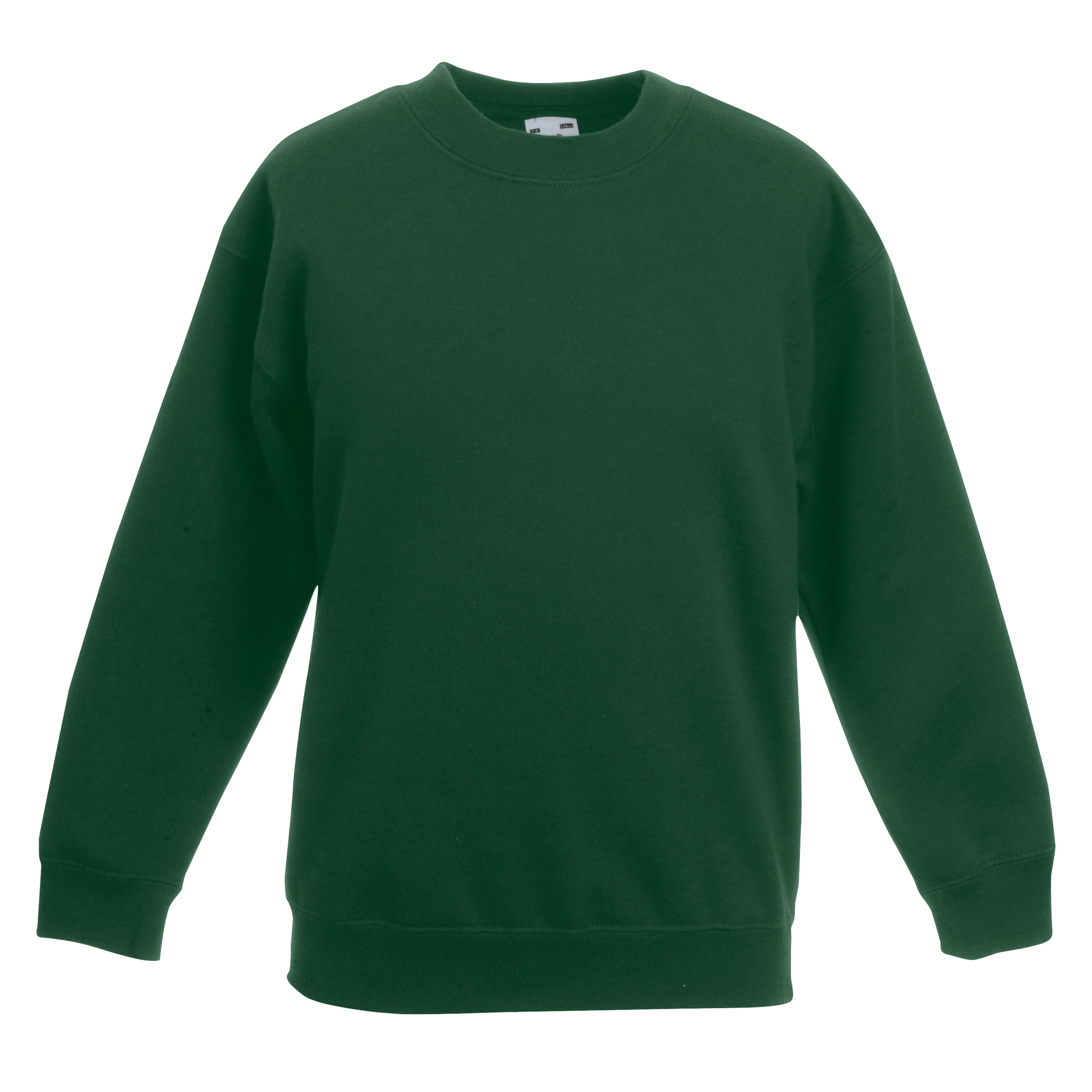 Fruit Of The Loom Kids Girls/Boys Classic 80/20 Set-In Sweatshirt Top RW3154 - Picture 3 of 26