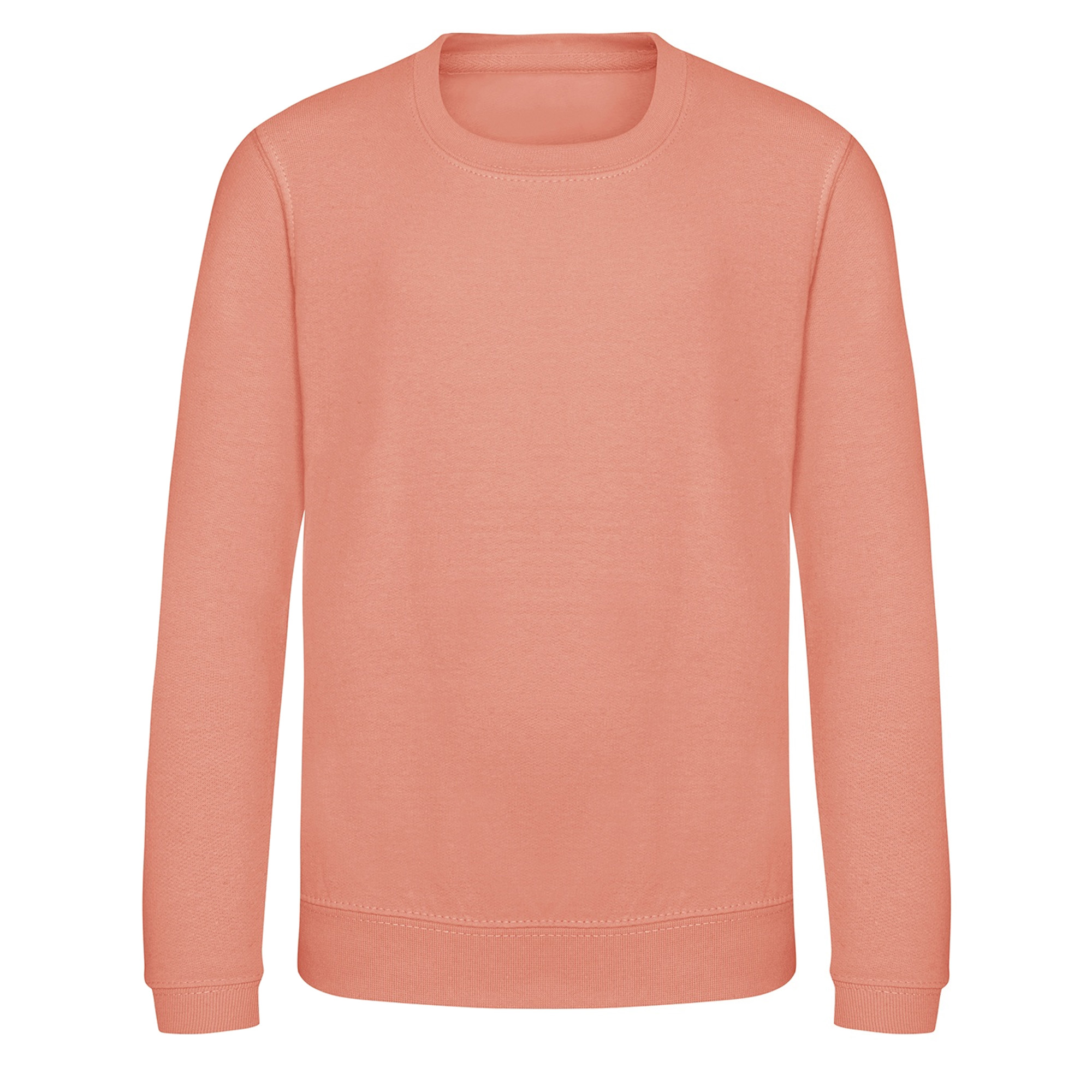 AWDis Just Hoods Childrens/Kids Plain Crew Neck Sweatshirt (RW3485) - Picture 20 of 73