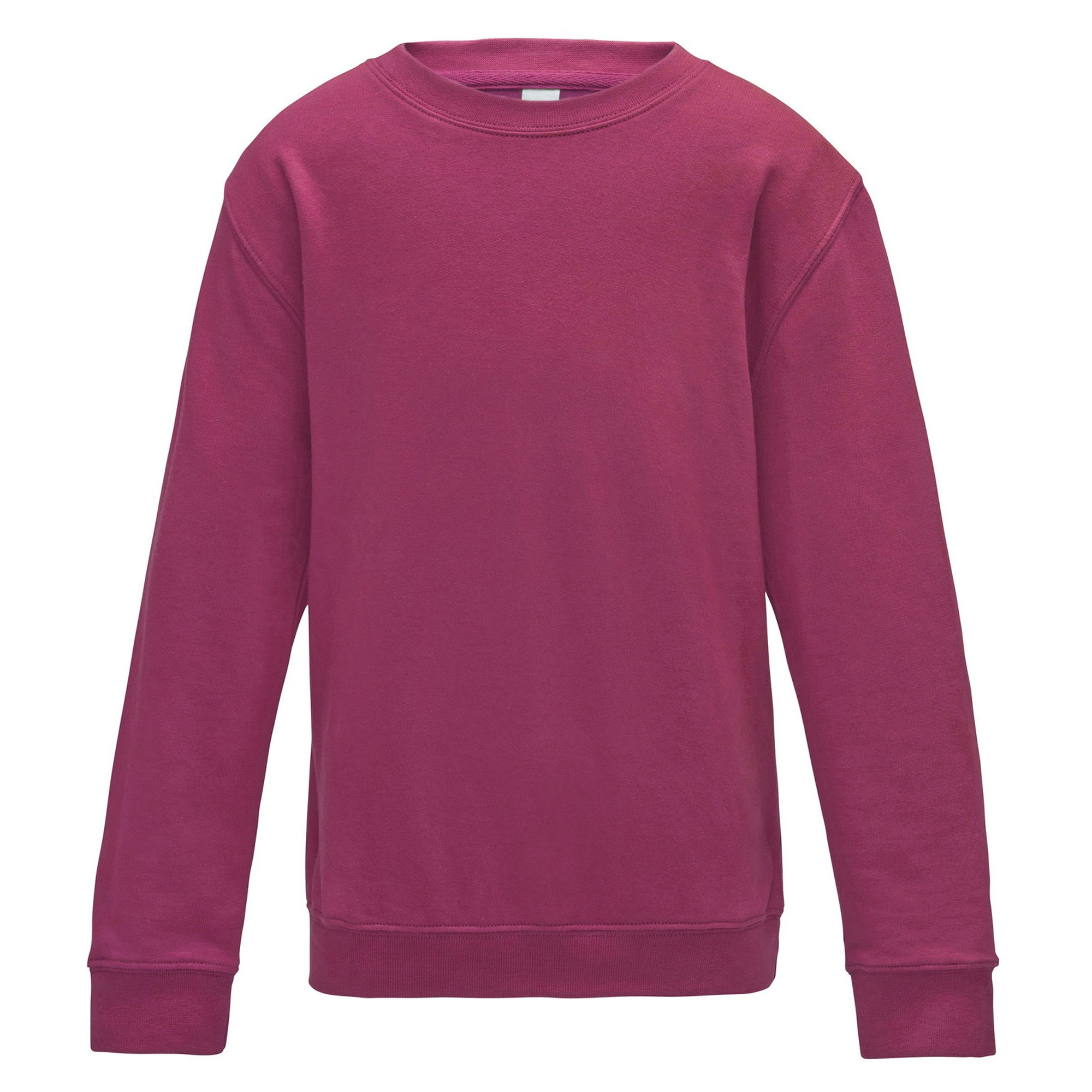 AWDis Just Hoods Childrens/Kids Plain Crew Neck Sweatshirt (RW3485) - Picture 22 of 73