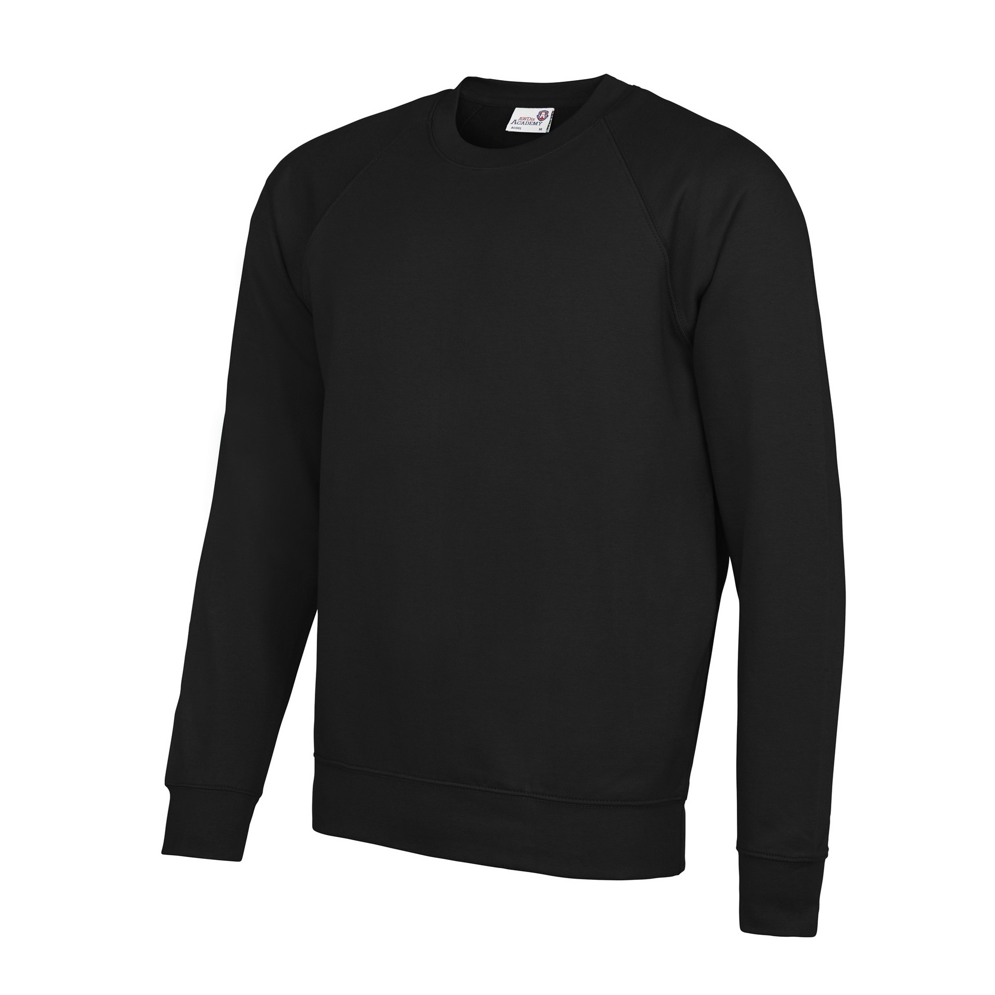 AWDis Academy Childrens/Kids Crew Neck Raglan School Sweatshirt (RW3916) - Picture 3 of 25