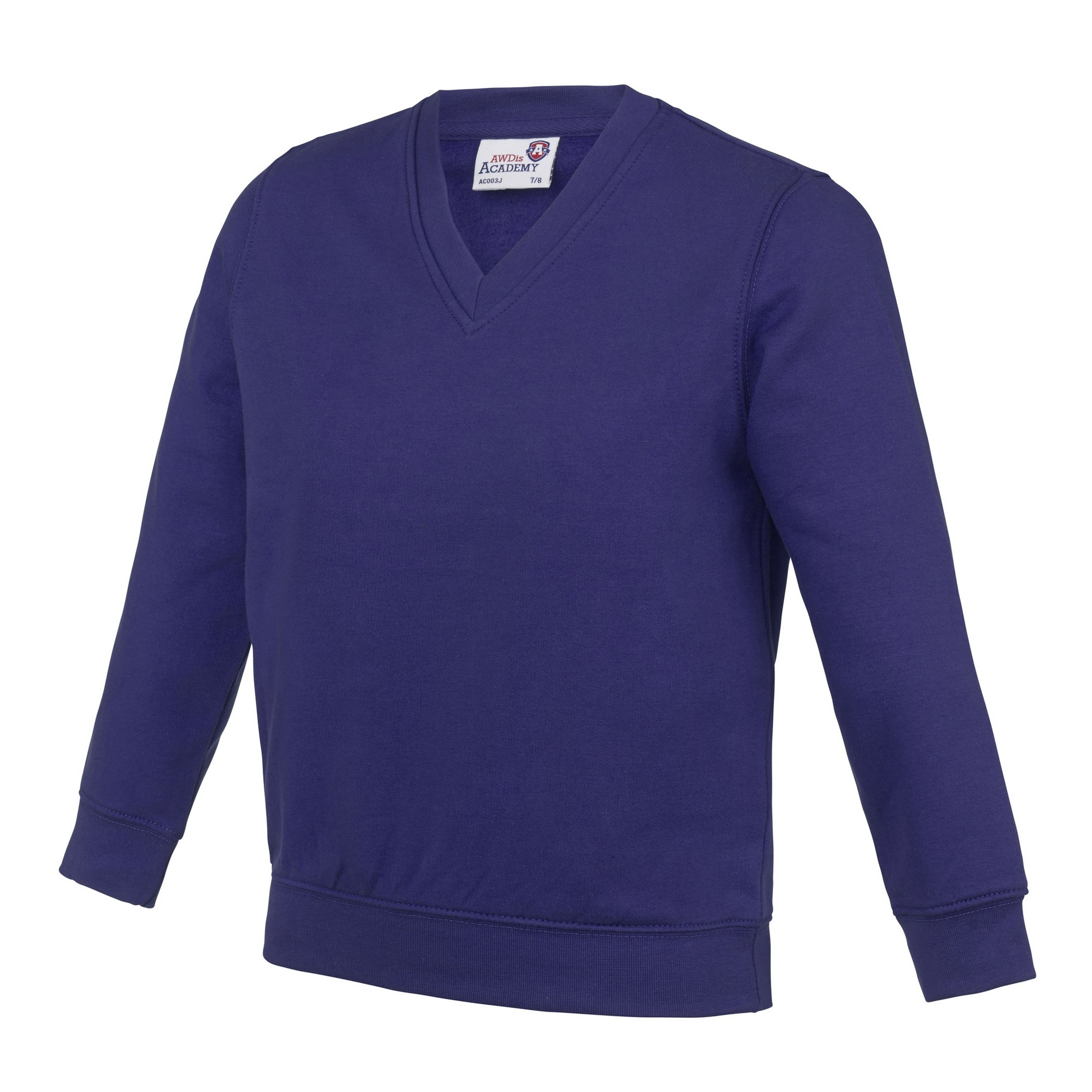 AWDis Academy Childrens/Kids Junior V Neck School Jumper/Sweatshirt (RW3925) - Picture 17 of 23