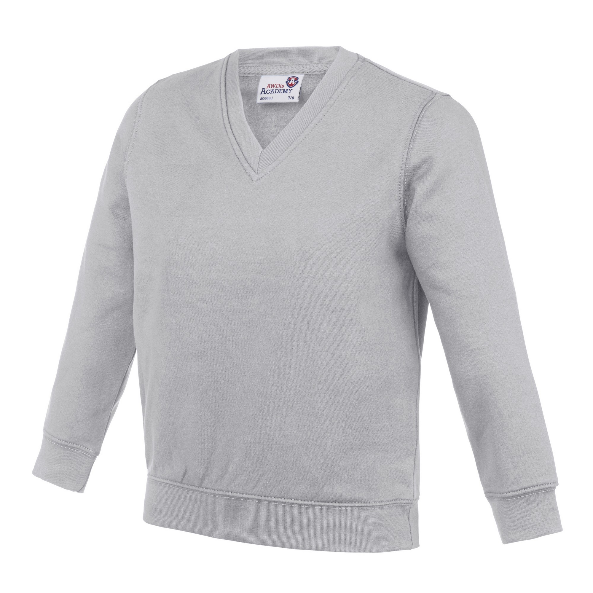 AWDis Academy Childrens/Kids Junior V Neck School Jumper/Sweatshirt (RW3925) - Picture 9 of 23