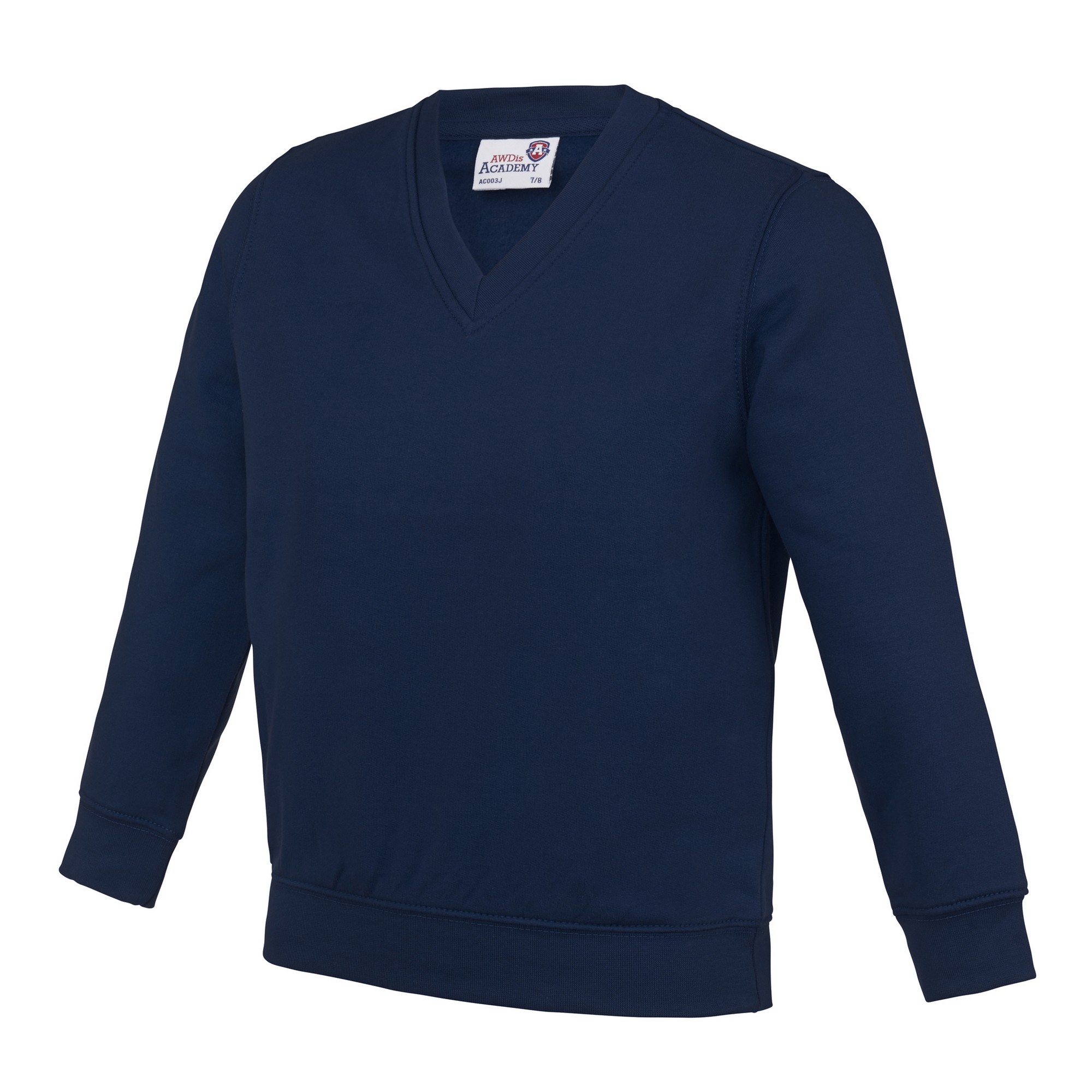 AWDis Academy Childrens/Kids Junior V Neck School Jumper/Sweatshirt (RW3925) - Picture 14 of 23