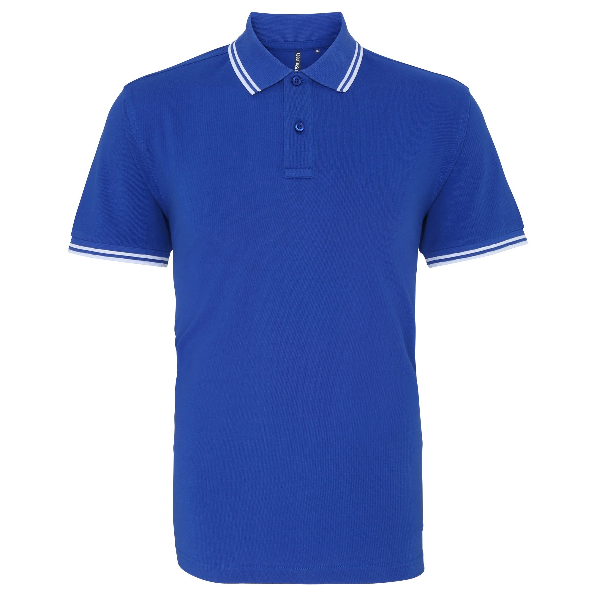 Asquith & Fox Mens Classic Fit Tipped Polo Shirt RW4809 - Picture 30 of 35
