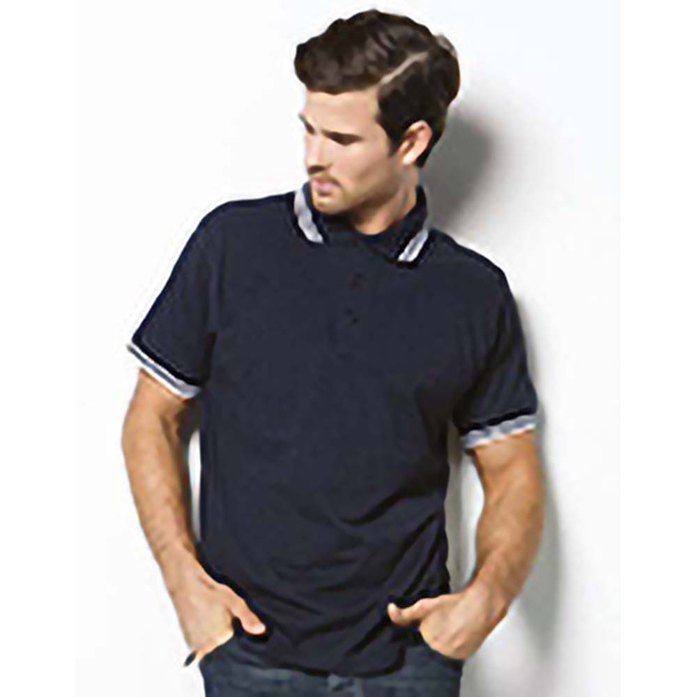 Asquith & Fox Mens Classic Fit Tipped Polo Shirt RW4809 - Picture 25 of 35