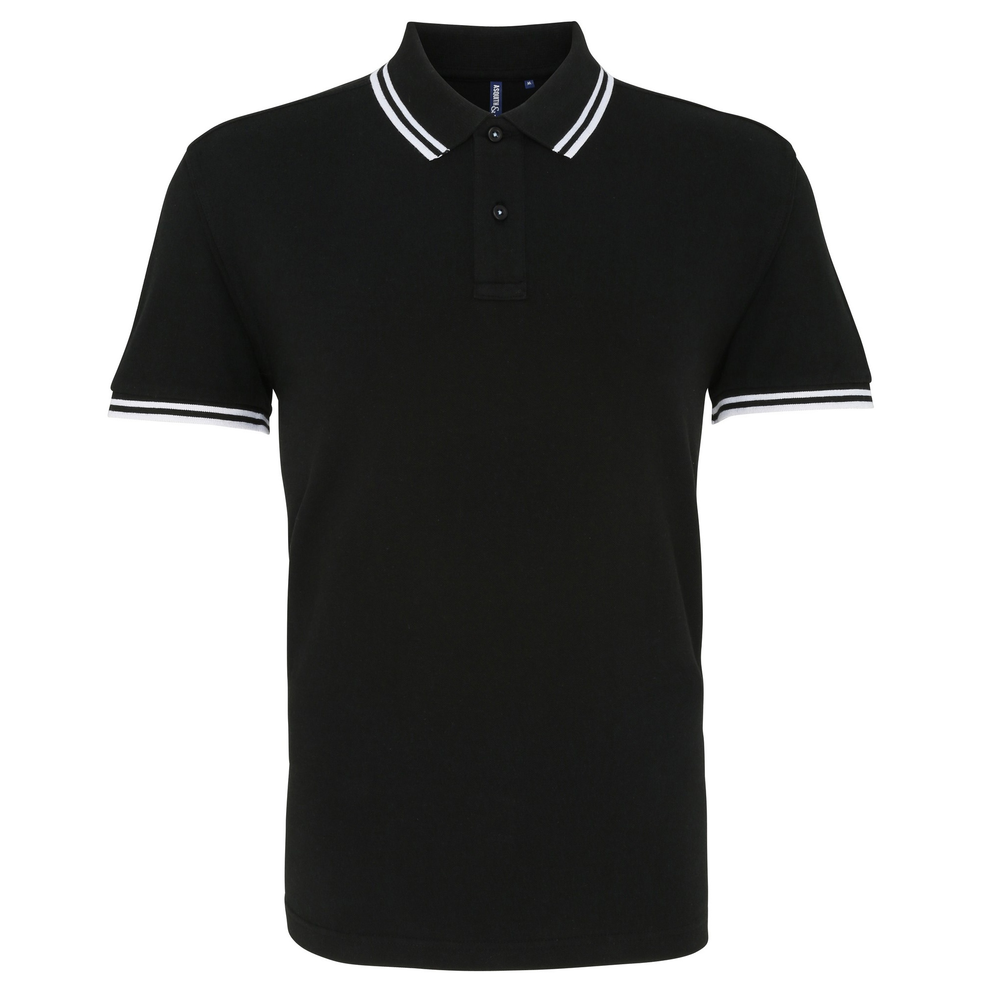 Asquith & Fox Mens Classic Fit Tipped Polo Shirt RW4809 - Picture 10 of 35