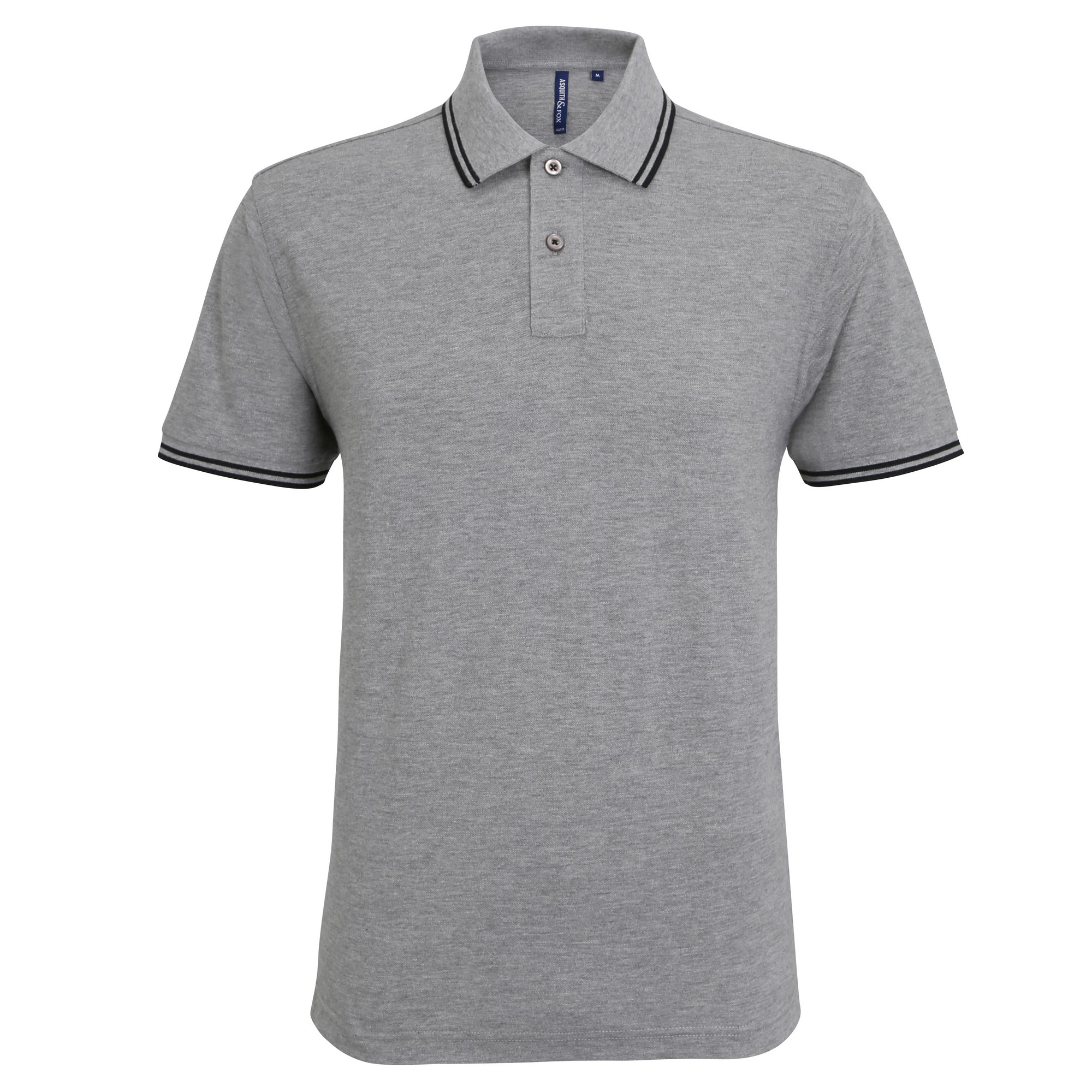 Asquith & Fox Mens Classic Fit Tipped Polo Shirt RW4809 - Picture 19 of 35