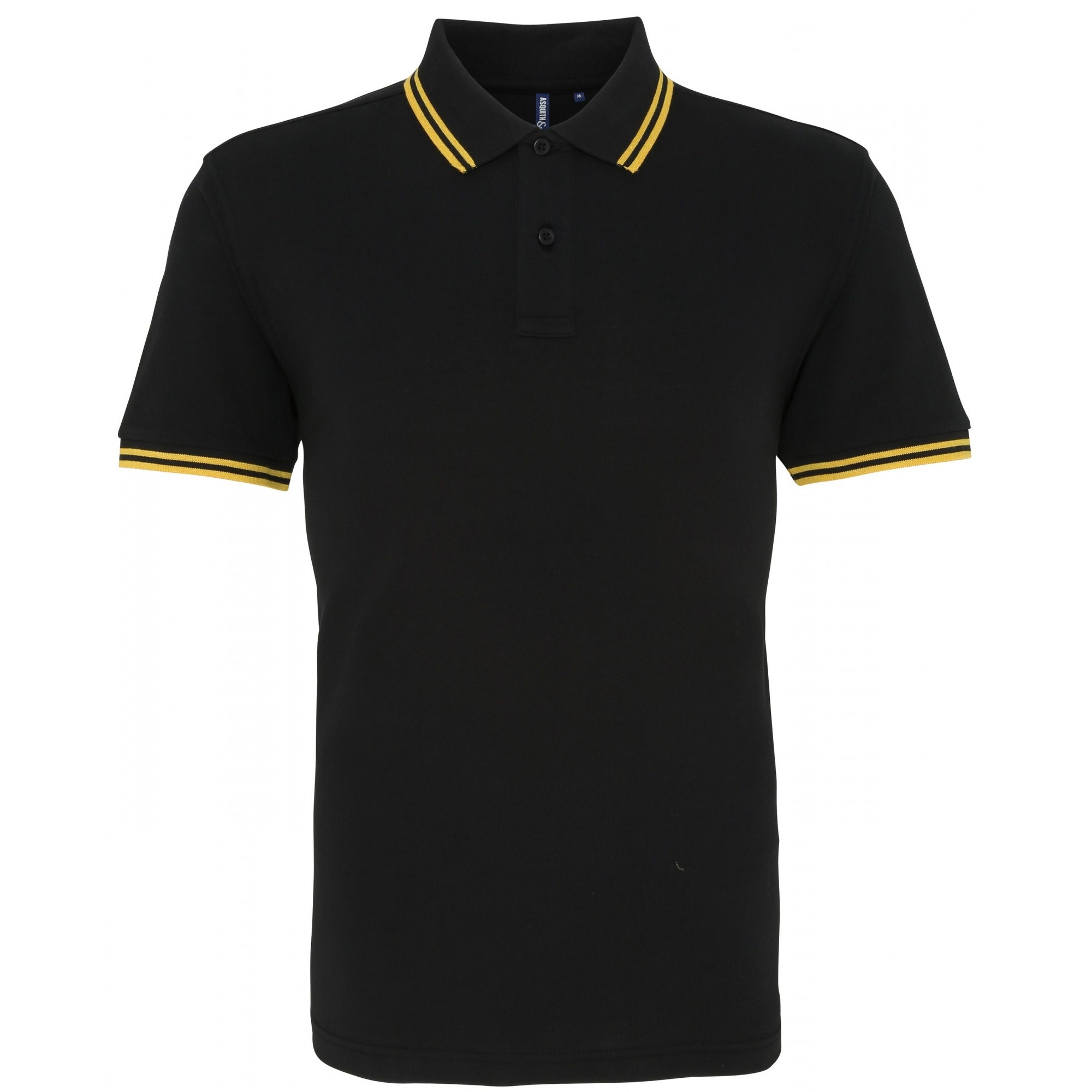 Asquith & Fox Mens Classic Fit Tipped Polo Shirt RW4809 - Picture 12 of 35