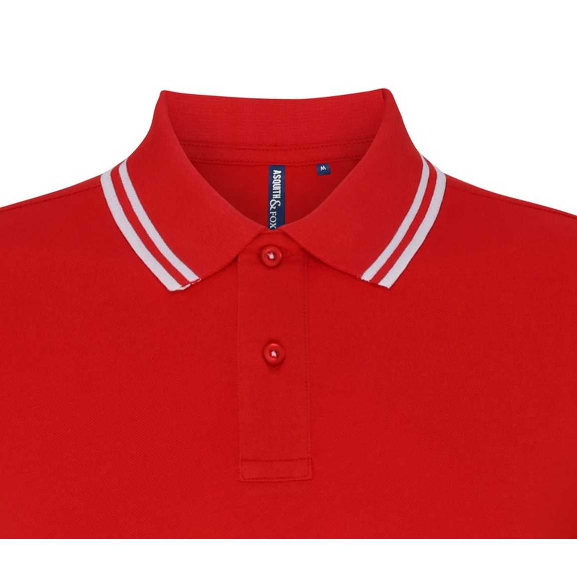 Asquith & Fox Mens Classic Fit Tipped Polo Shirt RW4809 - Picture 29 of 35