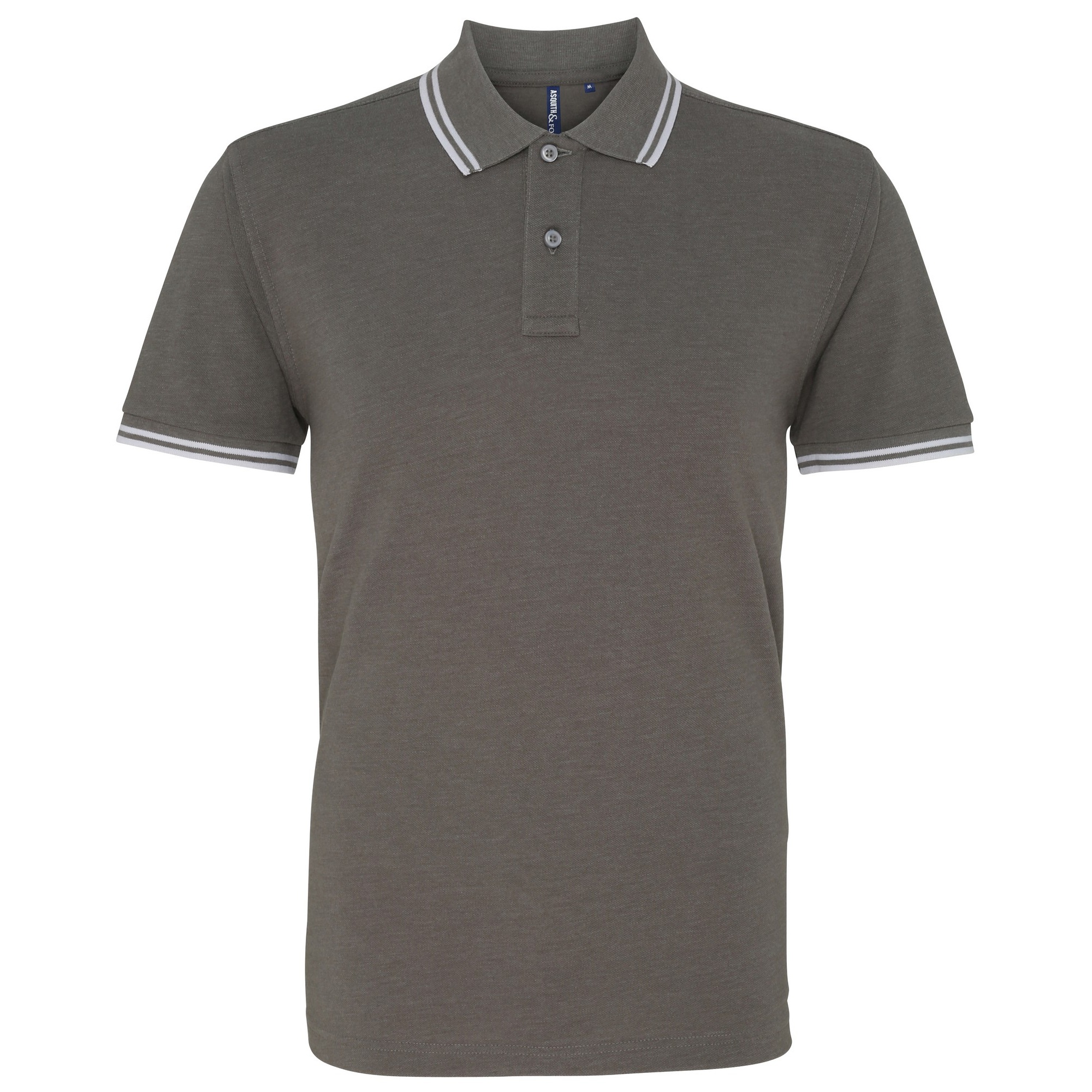 Asquith & Fox Mens Classic Fit Tipped Polo Shirt RW4809 - Picture 17 of 35